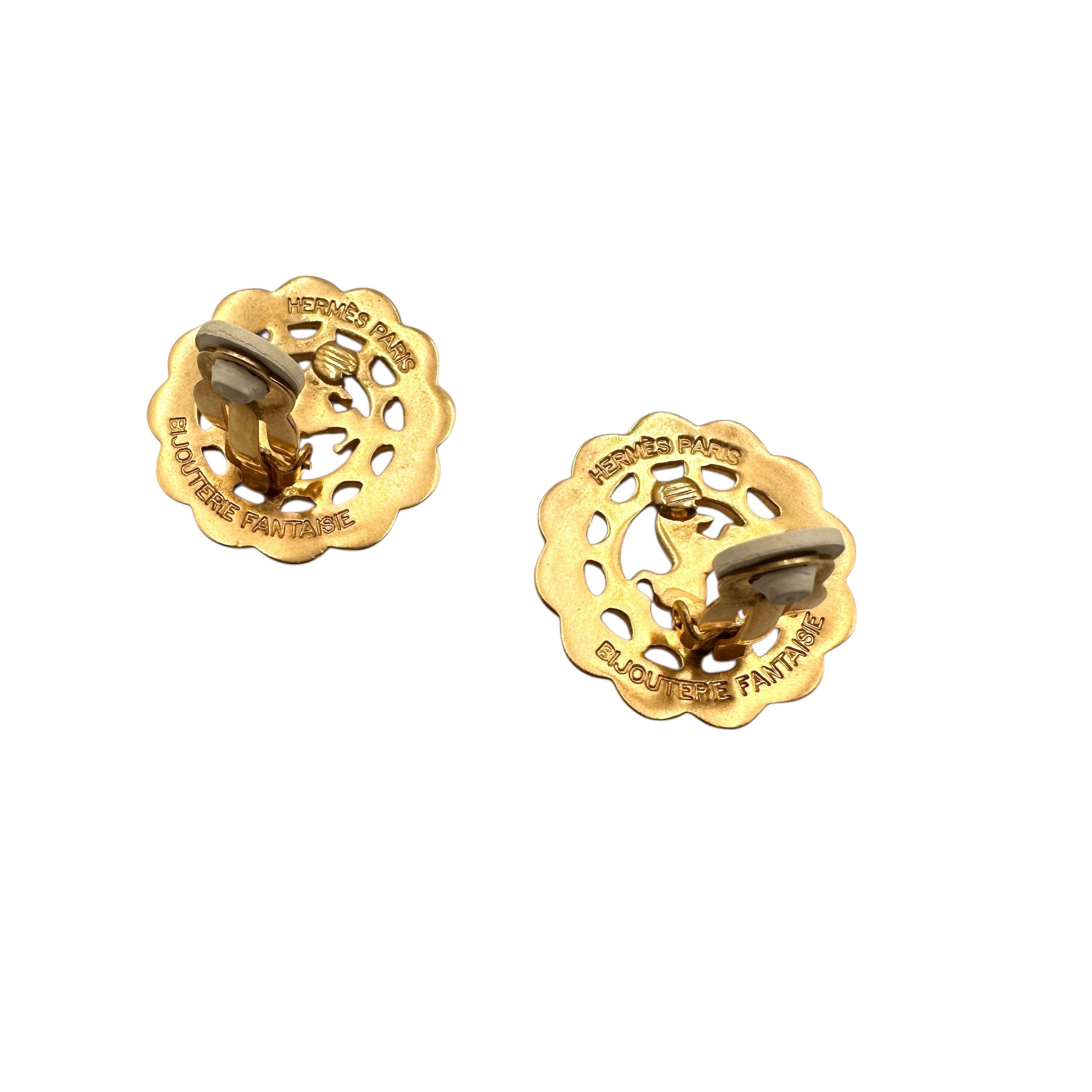 HERMES エルメス ホース イヤリング
