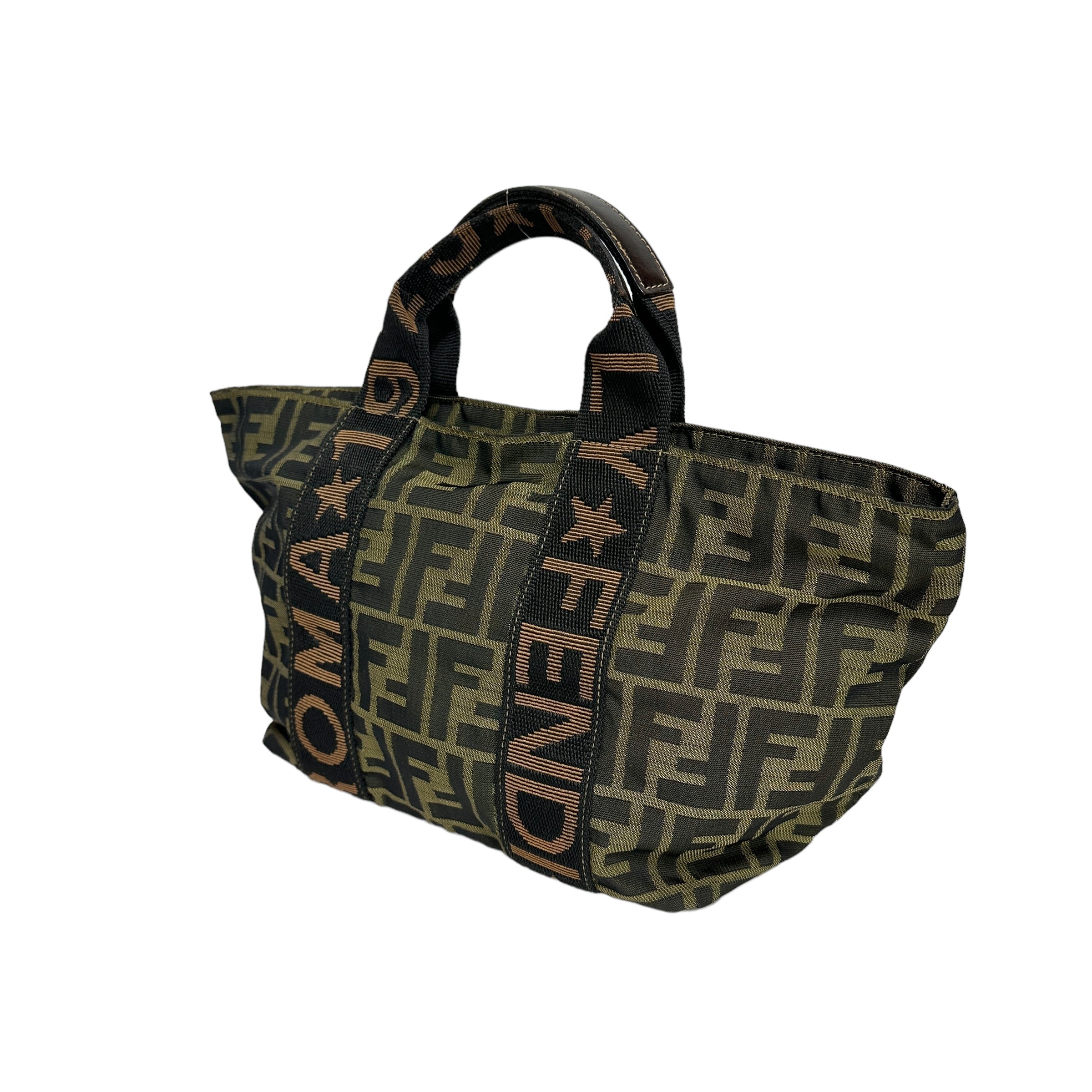 FENDI フェンディ ズッカ ハンドバッグ