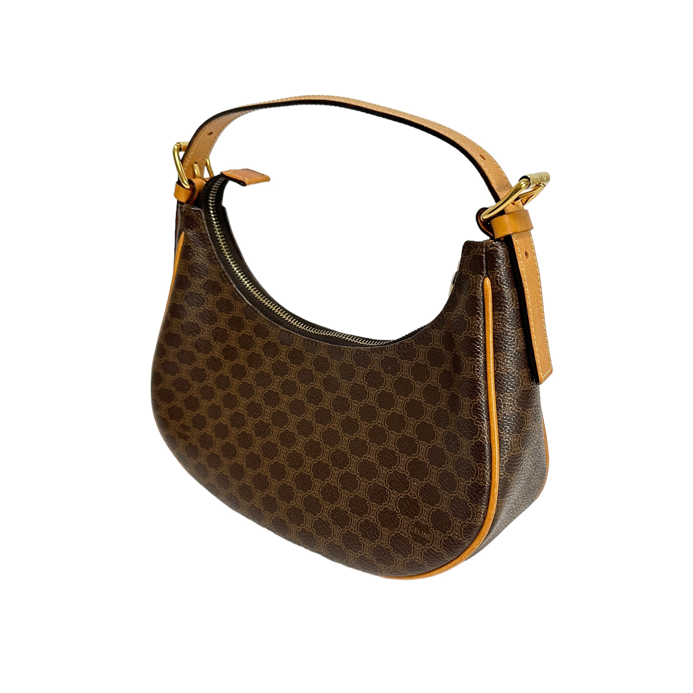 CELINE セリーヌ マカダム ワンショルダーバッグ
