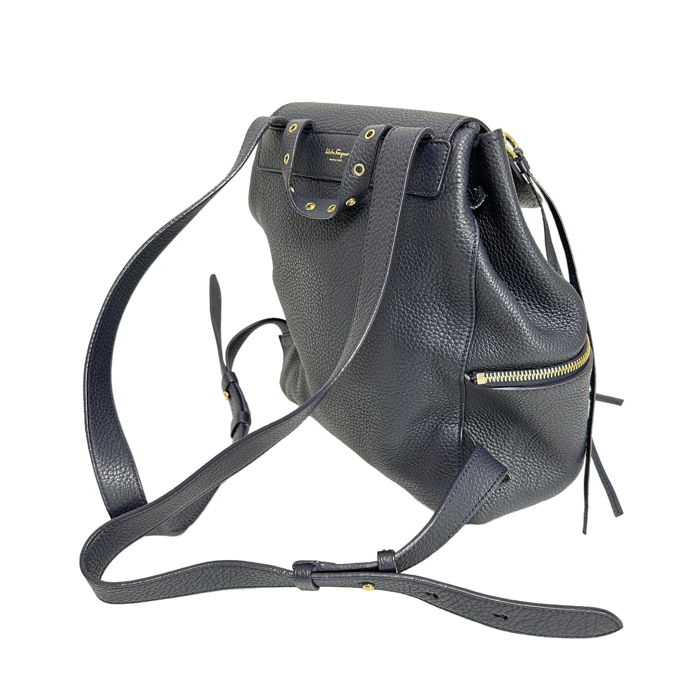 Salvatore Ferragamo フェラガモ レザーバックパック