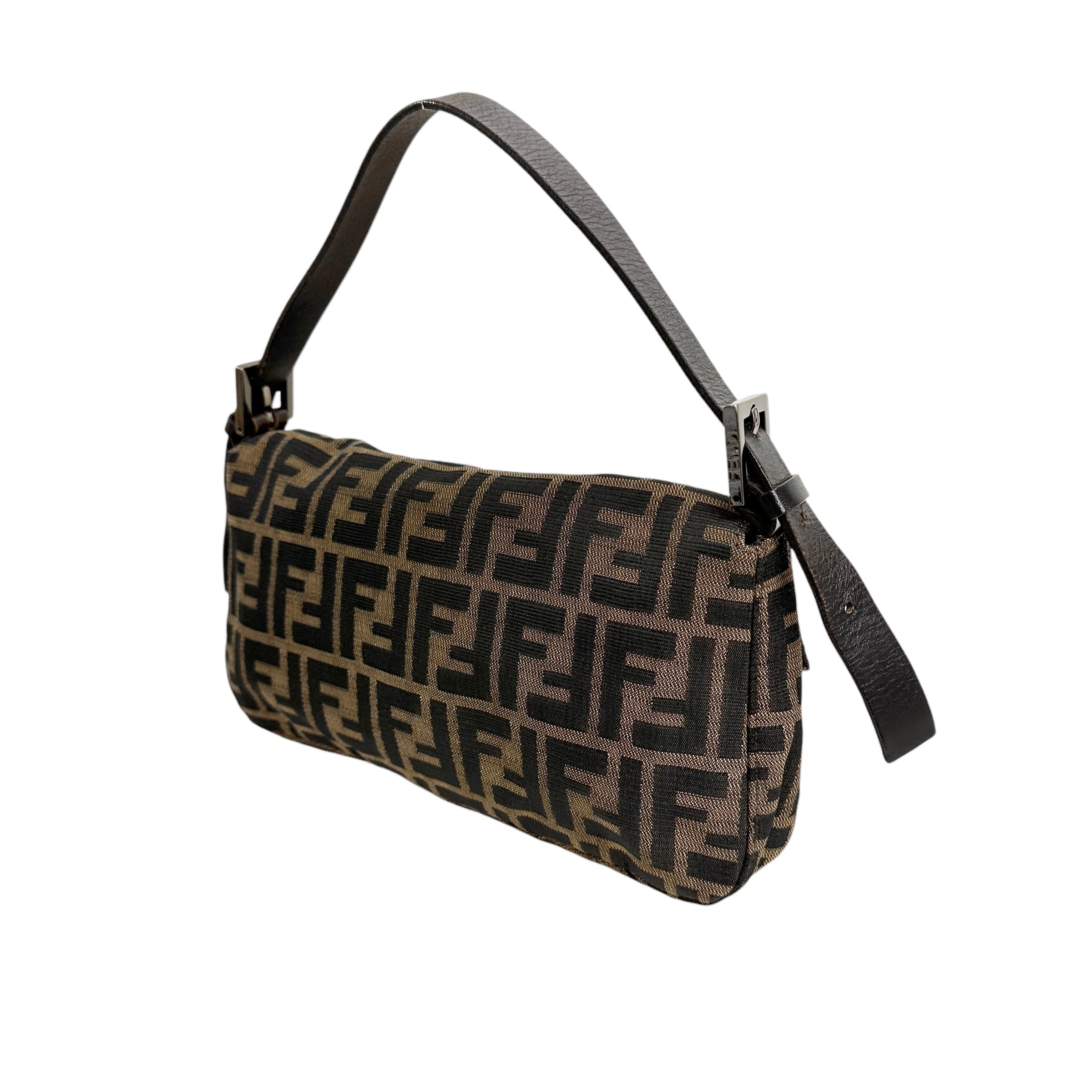 FENDI フェンディ ズッカ マンマバケット ワンショルダーバッグ