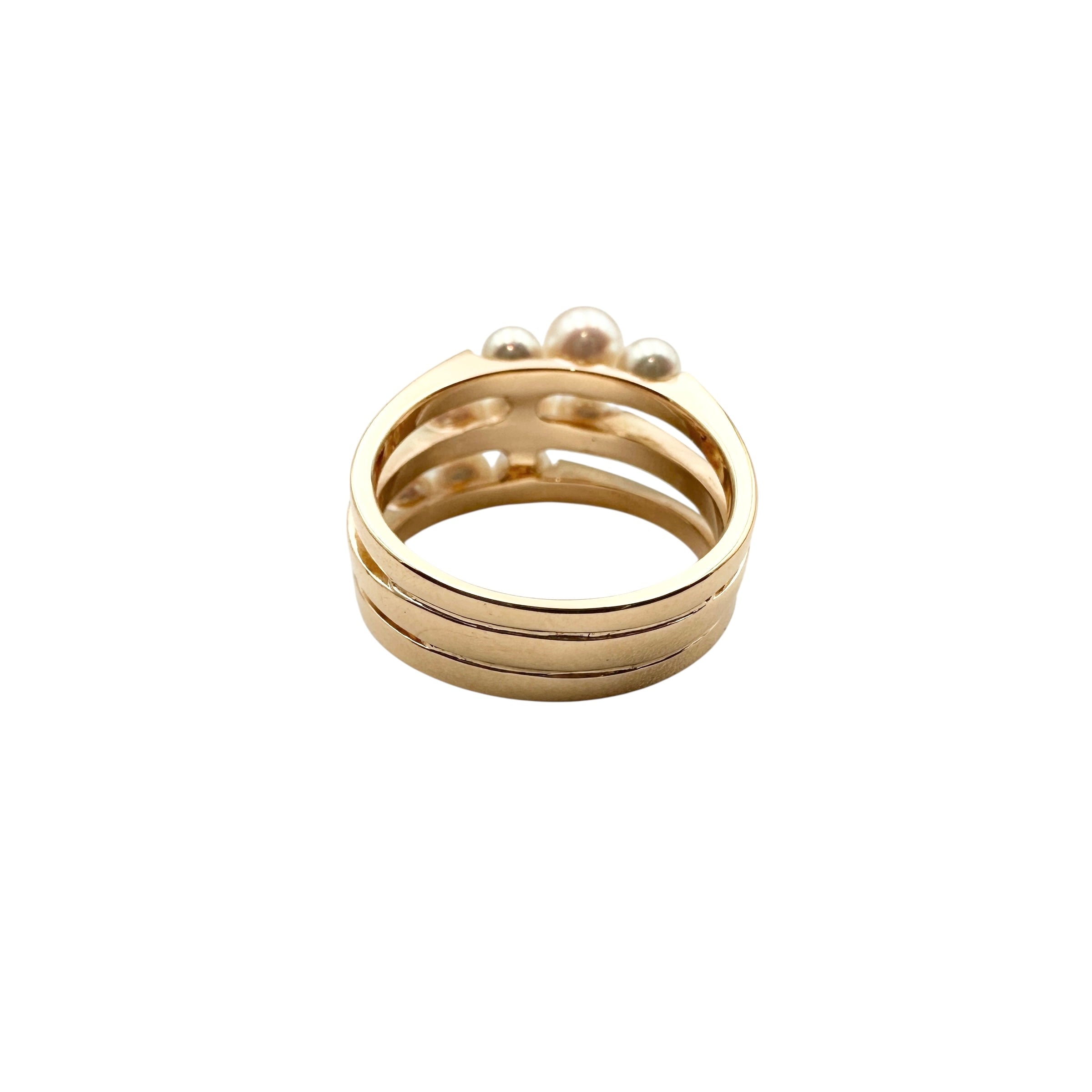 TASAKI タサキ パール リング K18YG #12