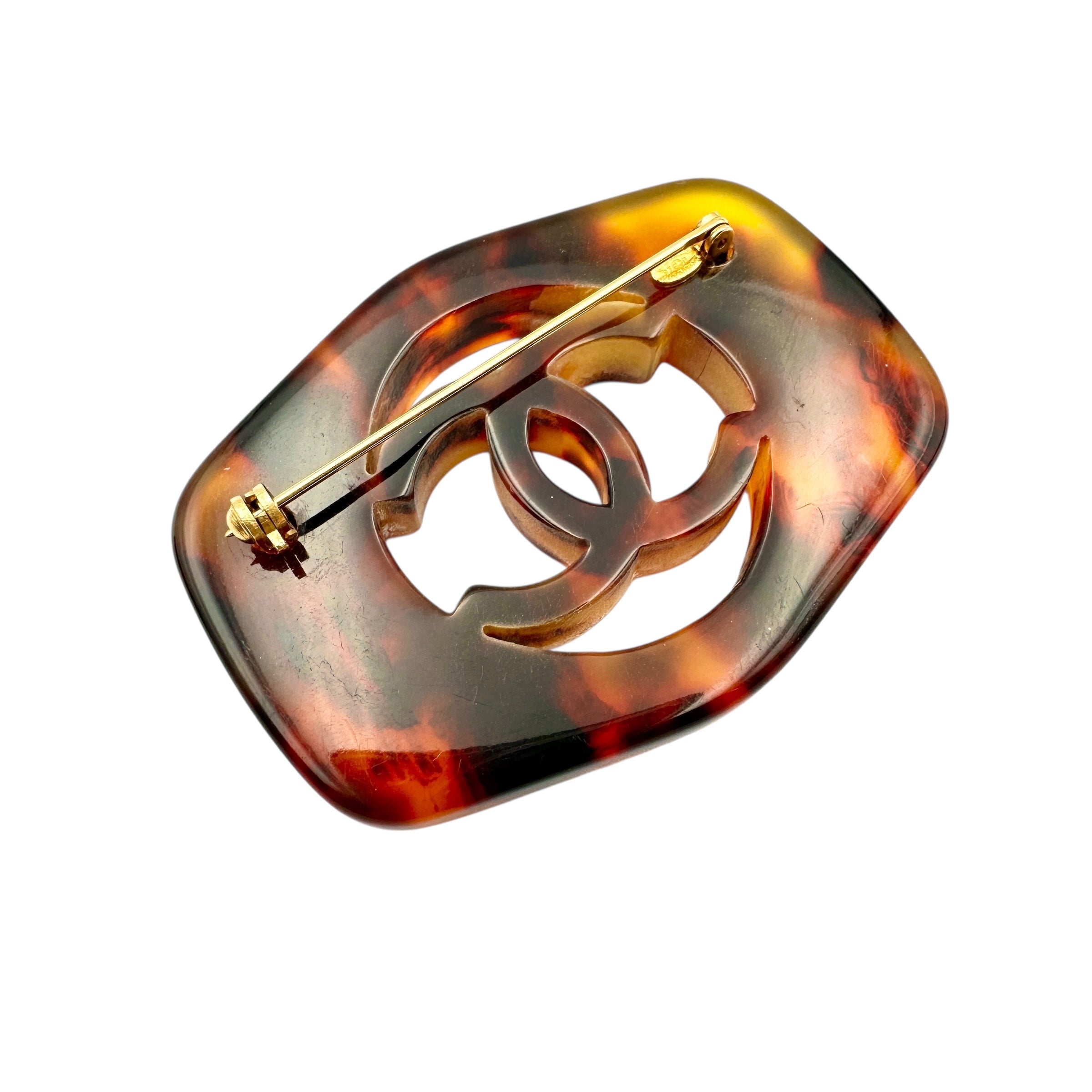 CHANEL シャネル べっ甲 ブローチ