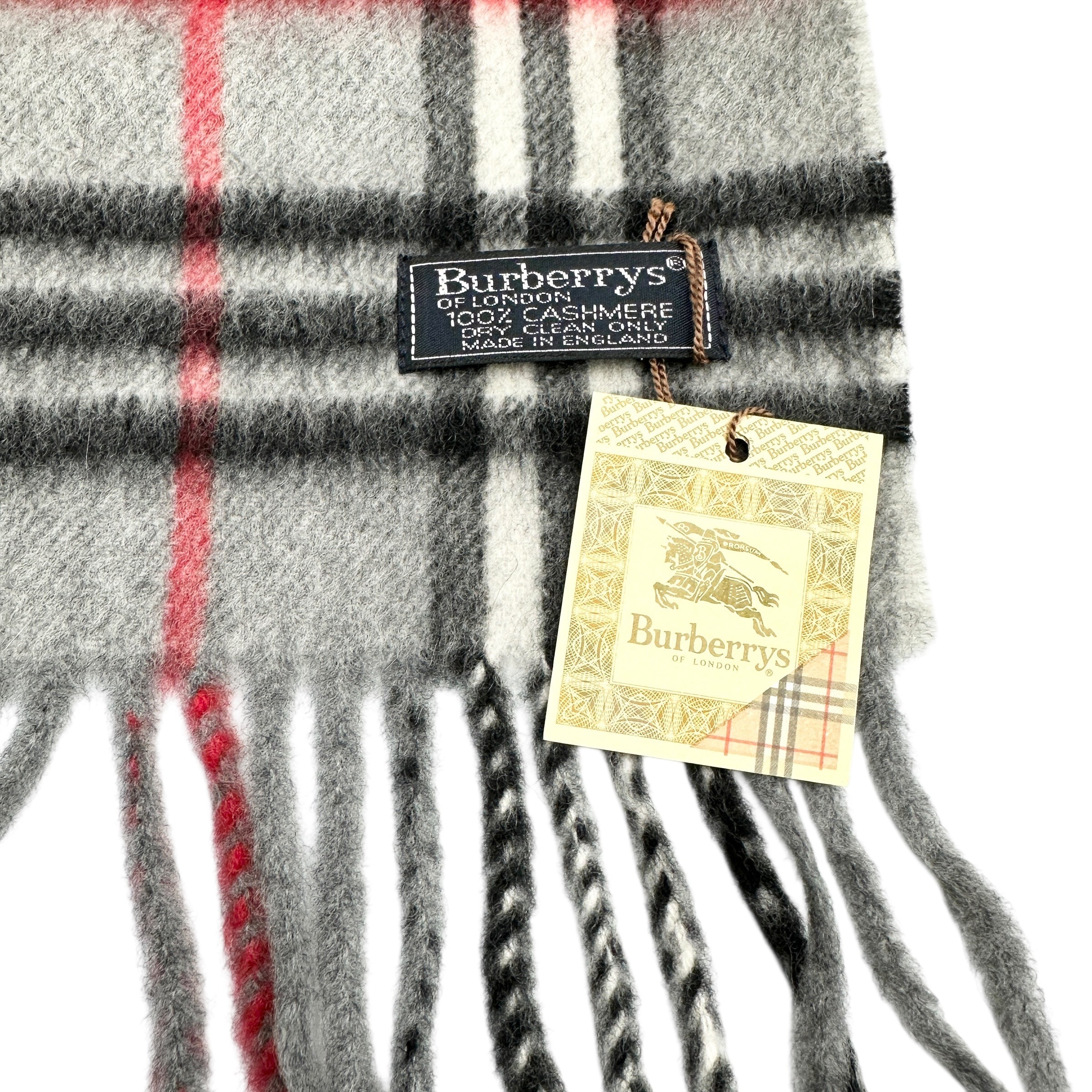 Burberry バーバリー ノバチェック カシミアマフラー