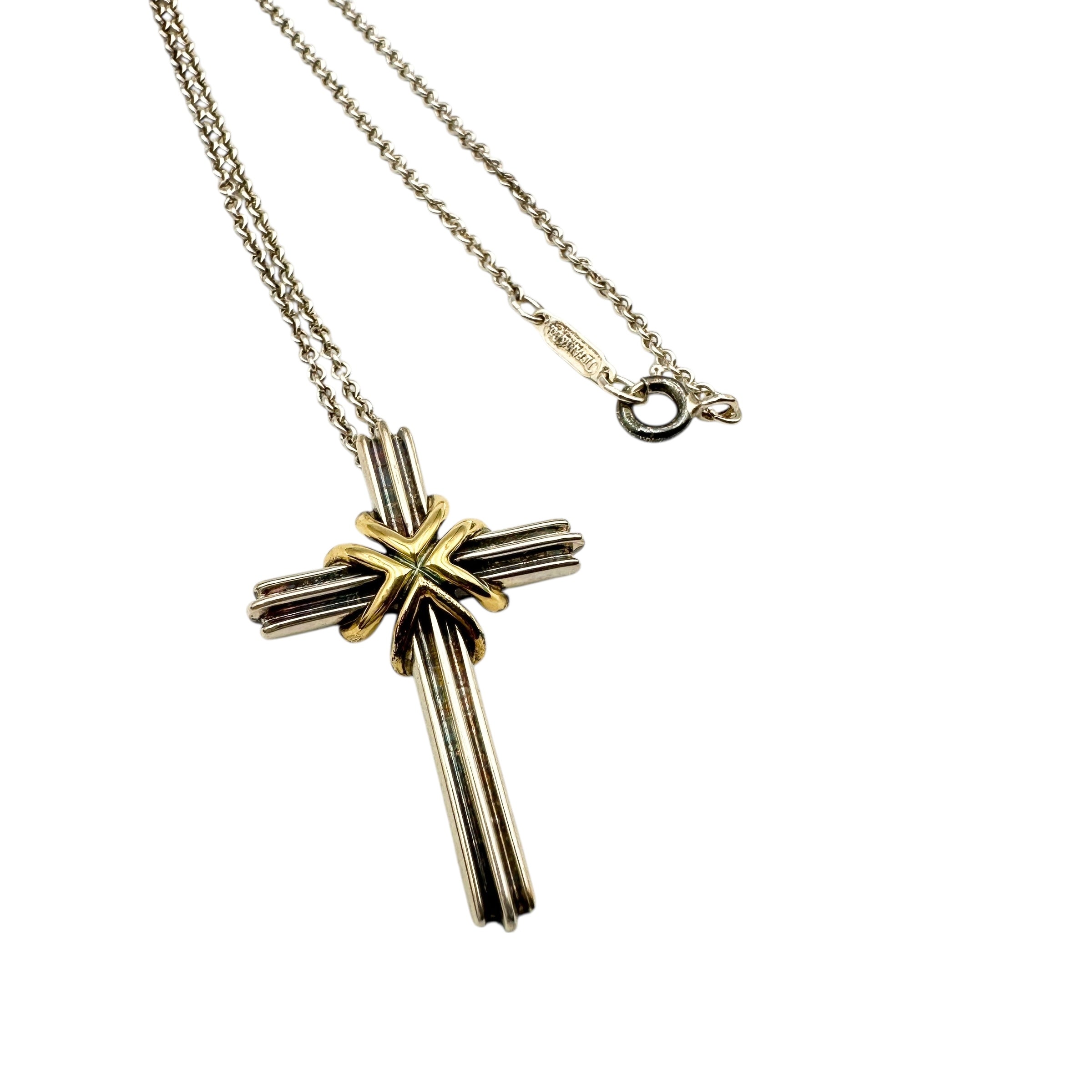 TIFFANY & Co. ティファニー シグネチャー クロス ネックレス