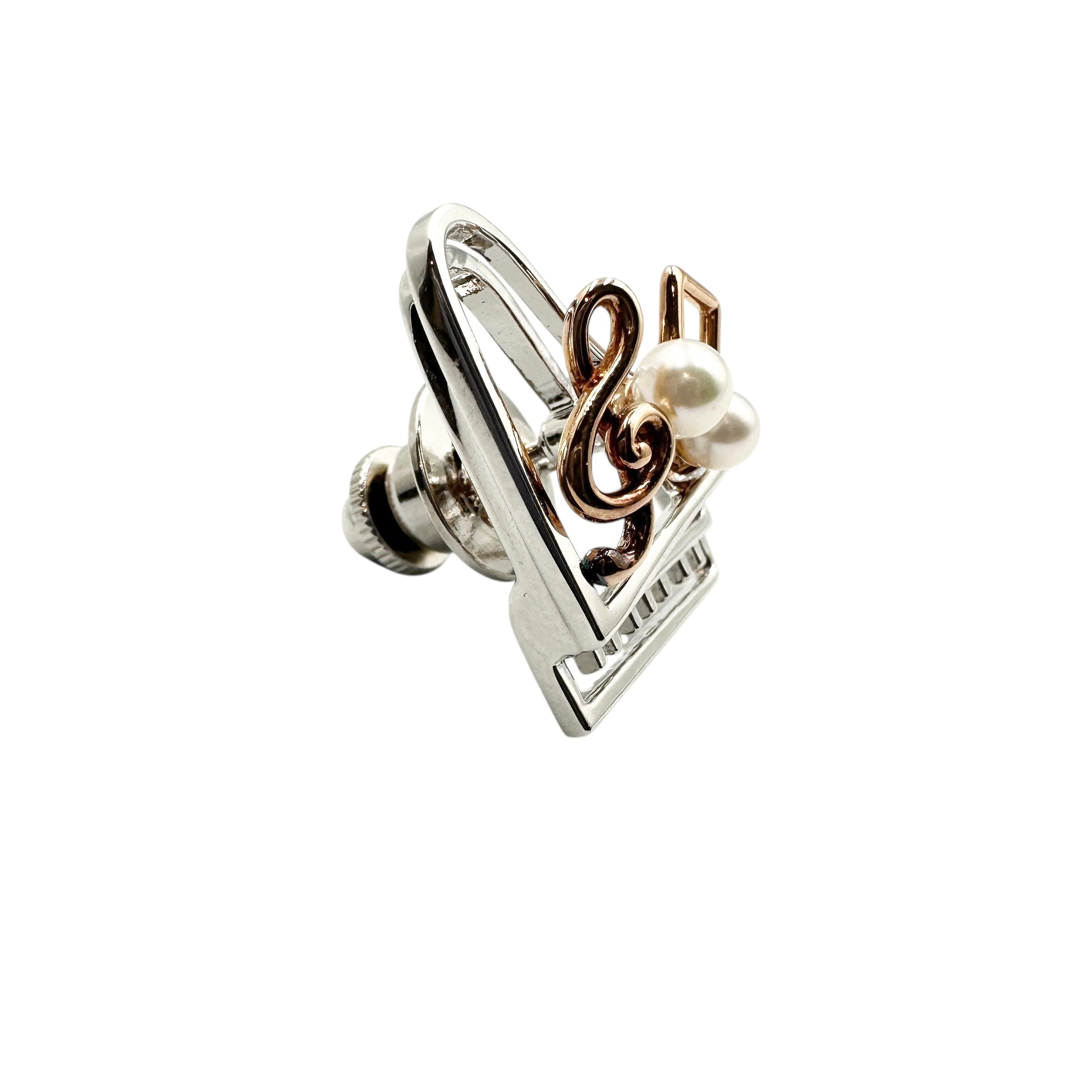 MIKIMOTO ミキモト ピンブローチ ピアノ