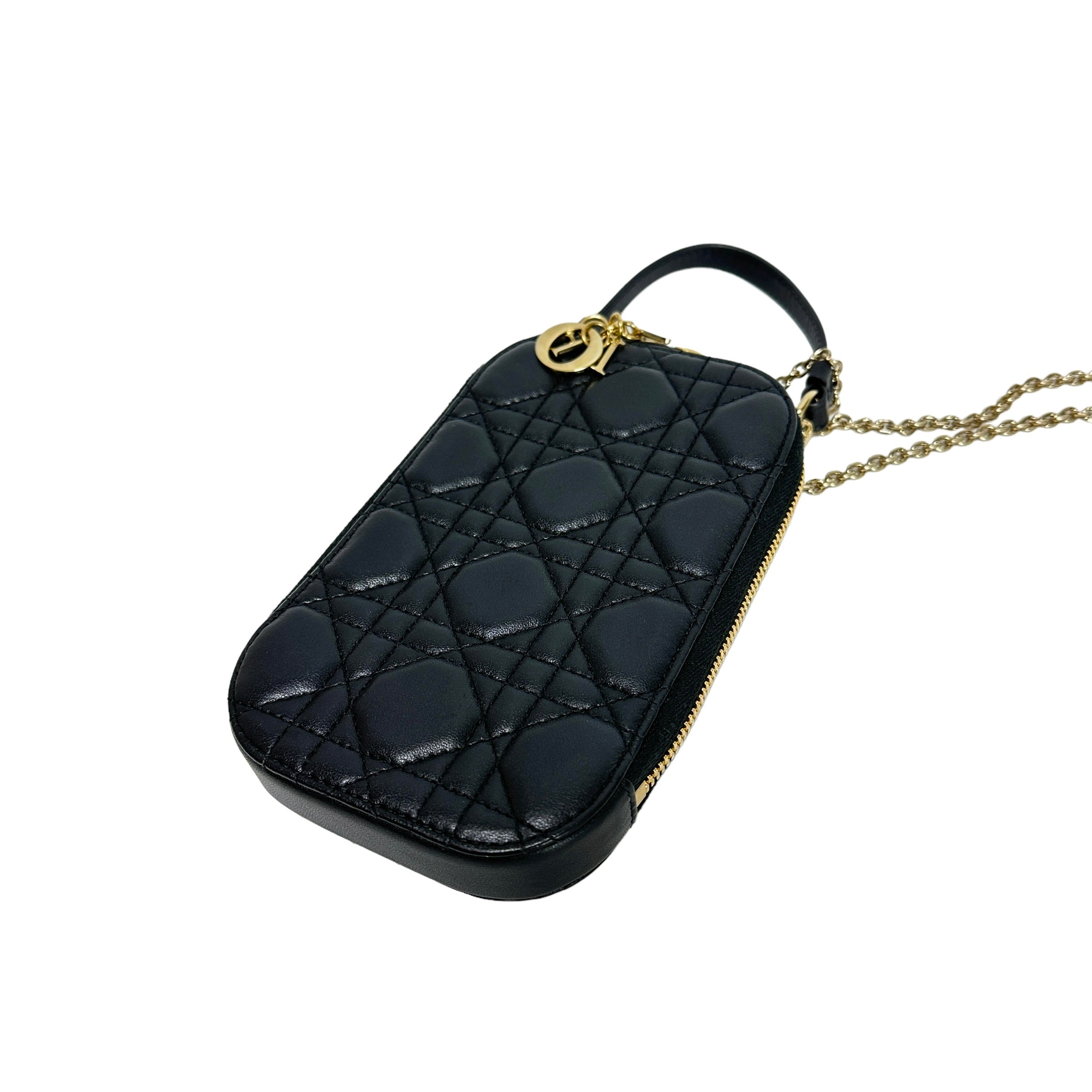 Christian Dior ディオール カナージュ フォンショルダーポーチ