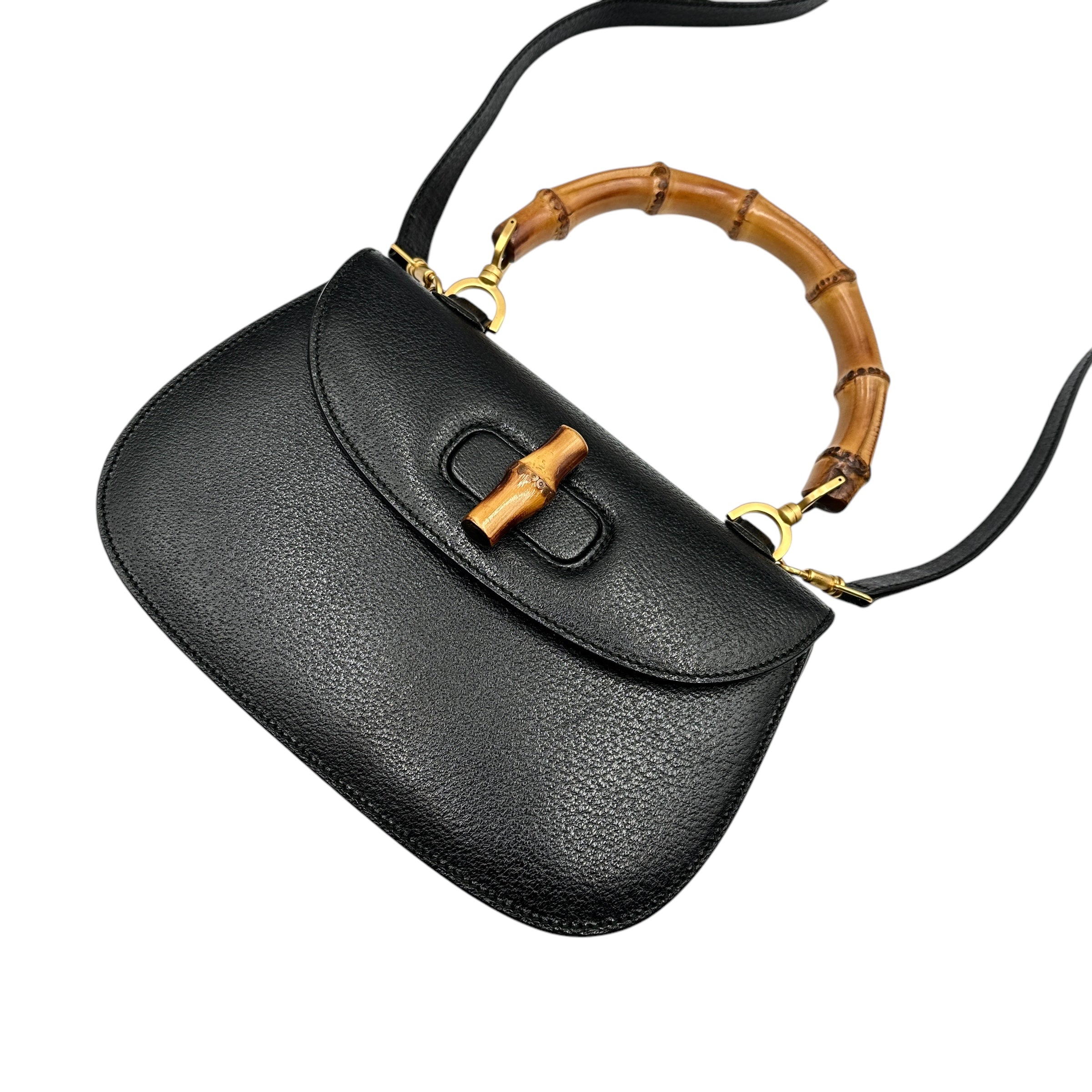 GUCCI グッチ バンブー ２WAYショルダーバッグ