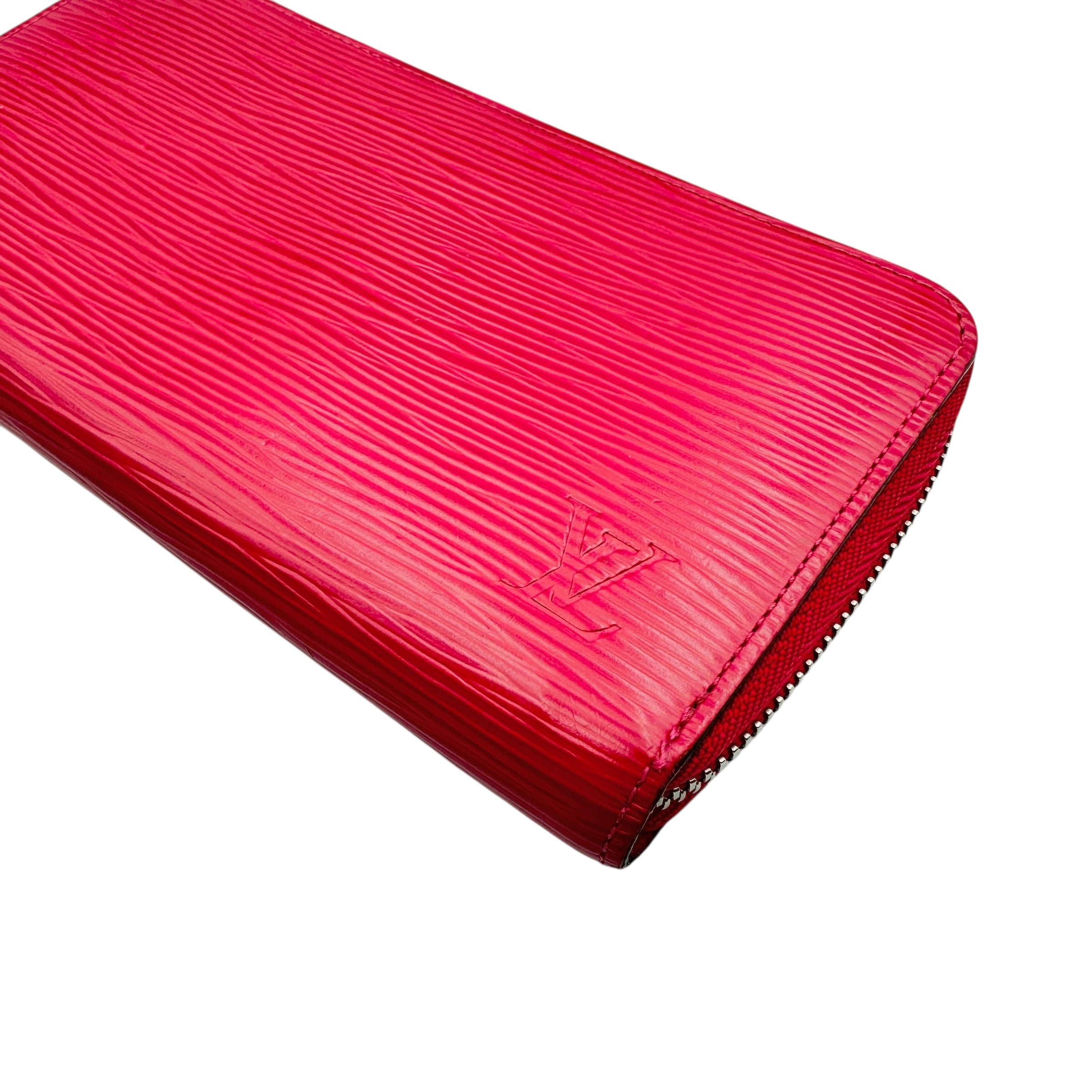 ルイヴィトン！エピジッピーウォレット マグノリア 美品！ローズXmasプレゼント LOUIS VUITTON ルイヴィトン 長財布 ジッピーウォレット エピ