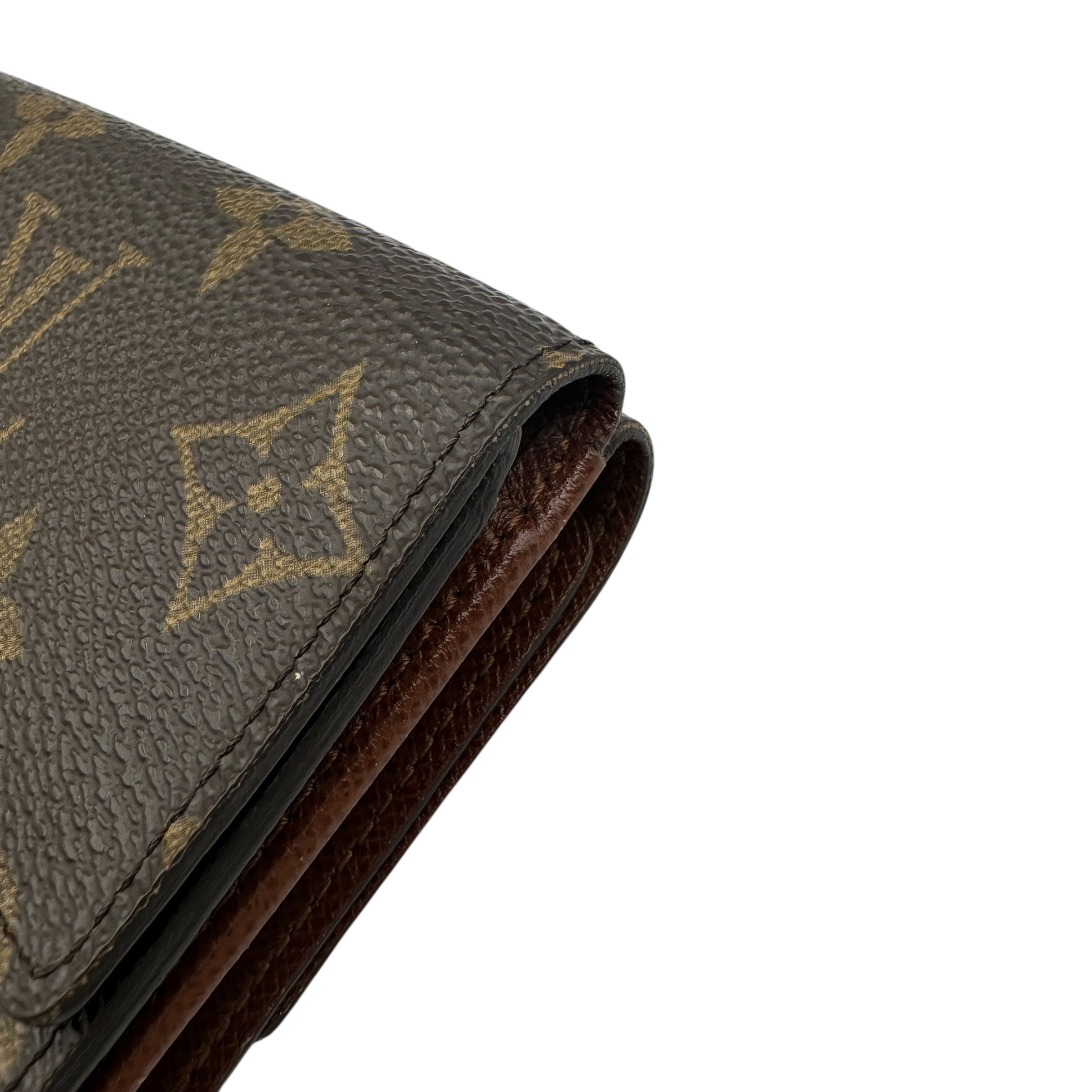 LOUIS VUITTON ルイ・ヴィトン モノグラム Wホック財布