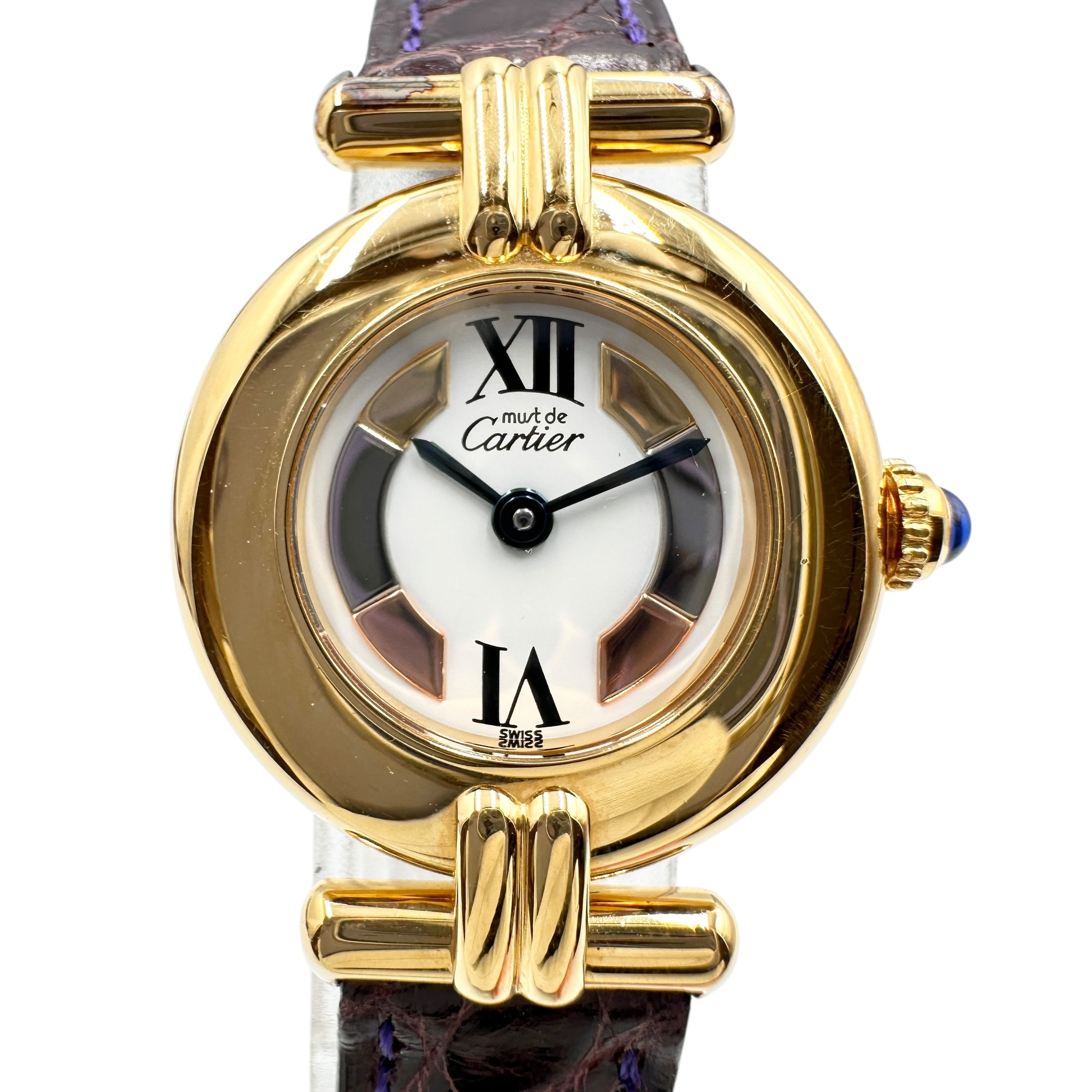 Cartier カルティエ マストコリゼ クォーツ レディース 腕時計