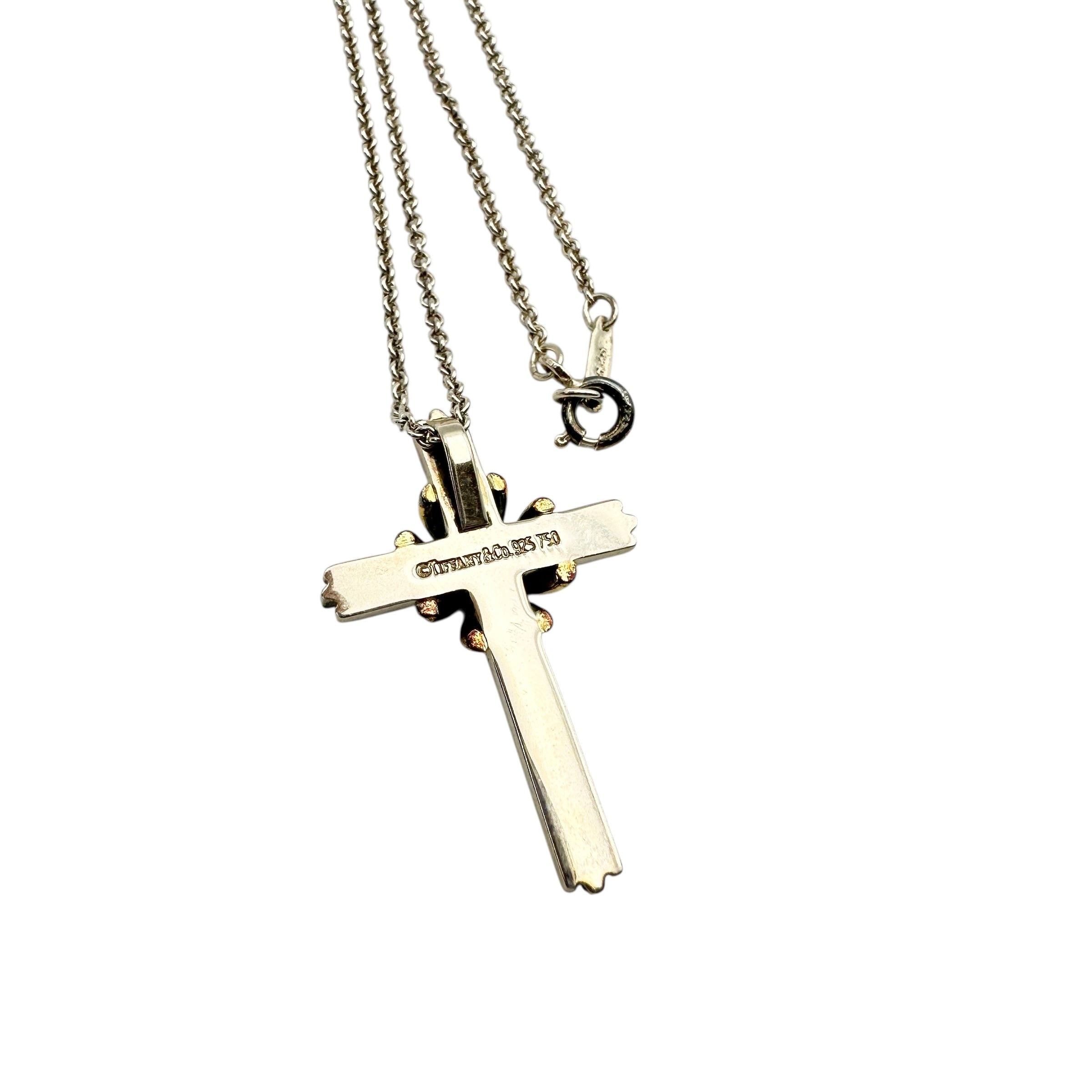 TIFFANY & Co. ティファニー シグネチャー クロス ネックレス