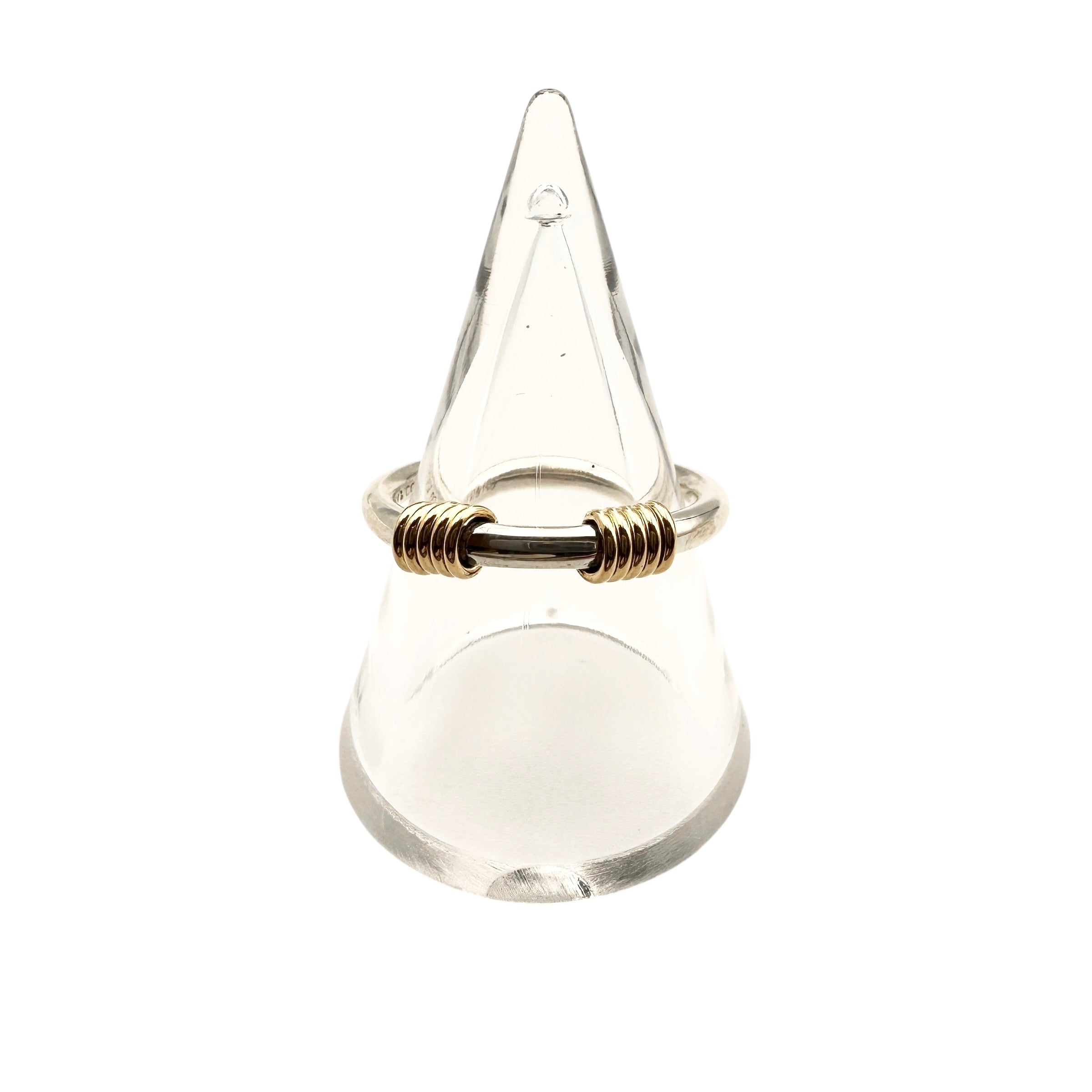 TIFFANY＆Co. ティファニー リング K18×SLV925 #15