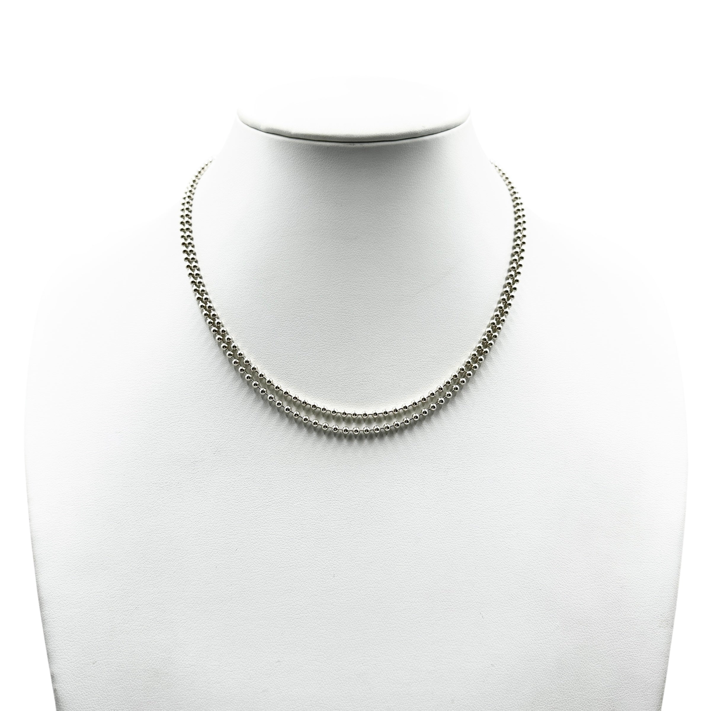 TIFFANY & Co. ティファニー ボールチェーン ネックレス