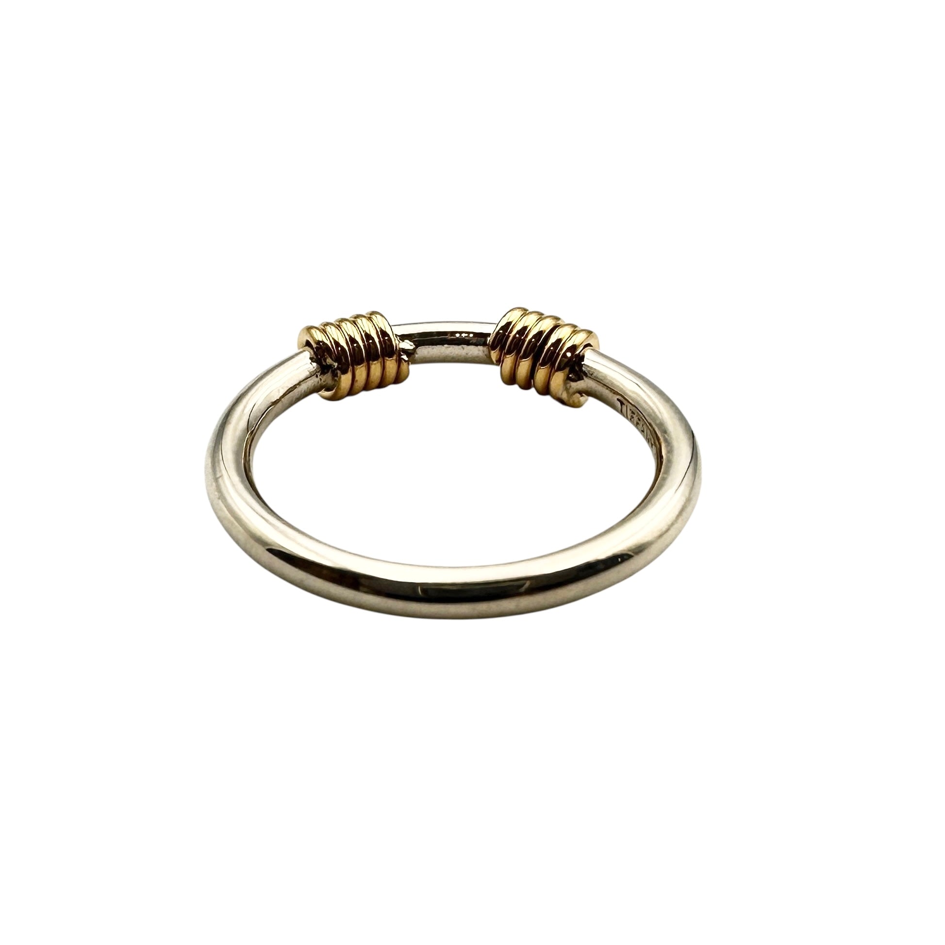 TIFFANY＆Co. ティファニー リング K18×SLV925 #15