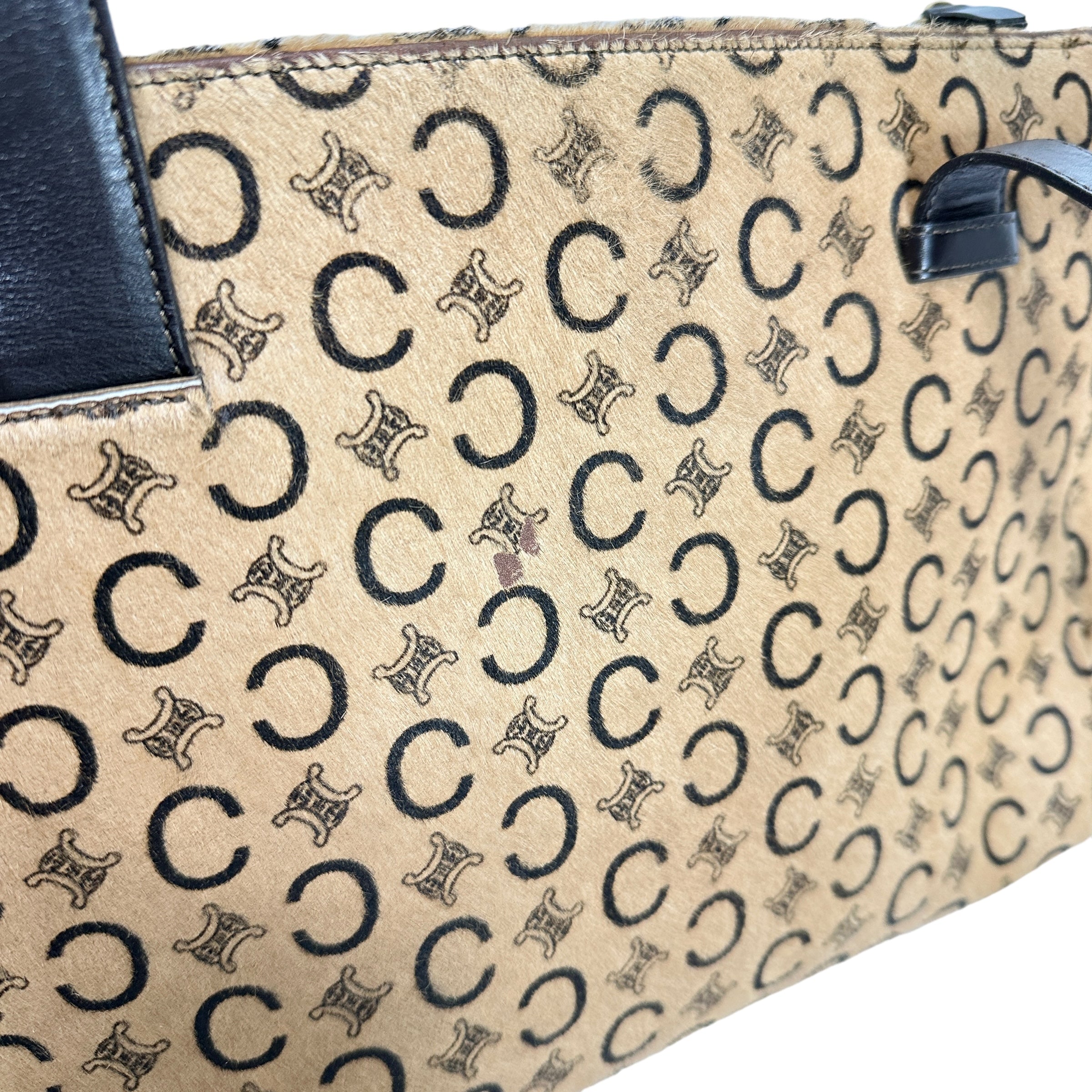 CELINE セリーヌ ハラコ トートバッグ
