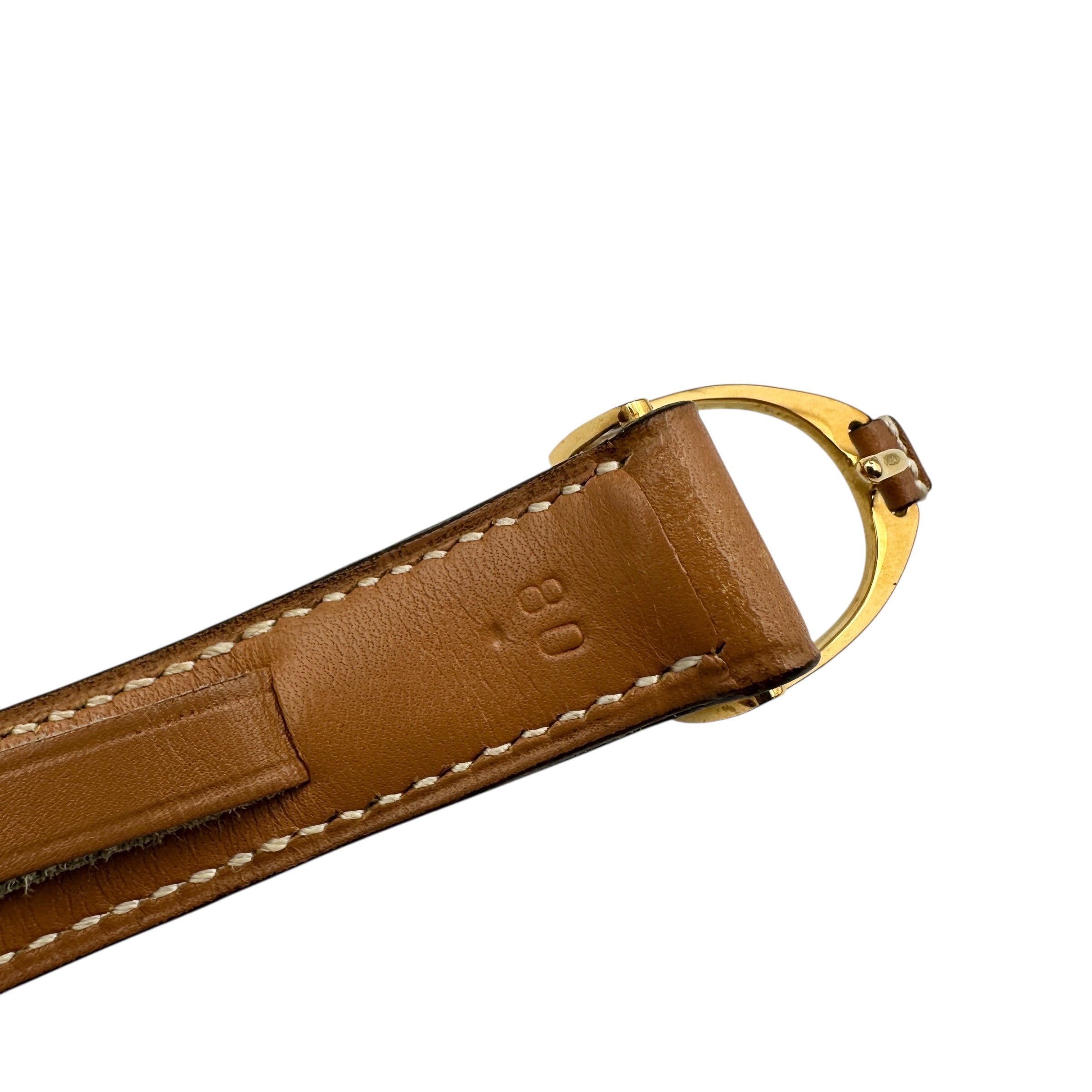 HERMES エルメス ベルト ゴールド