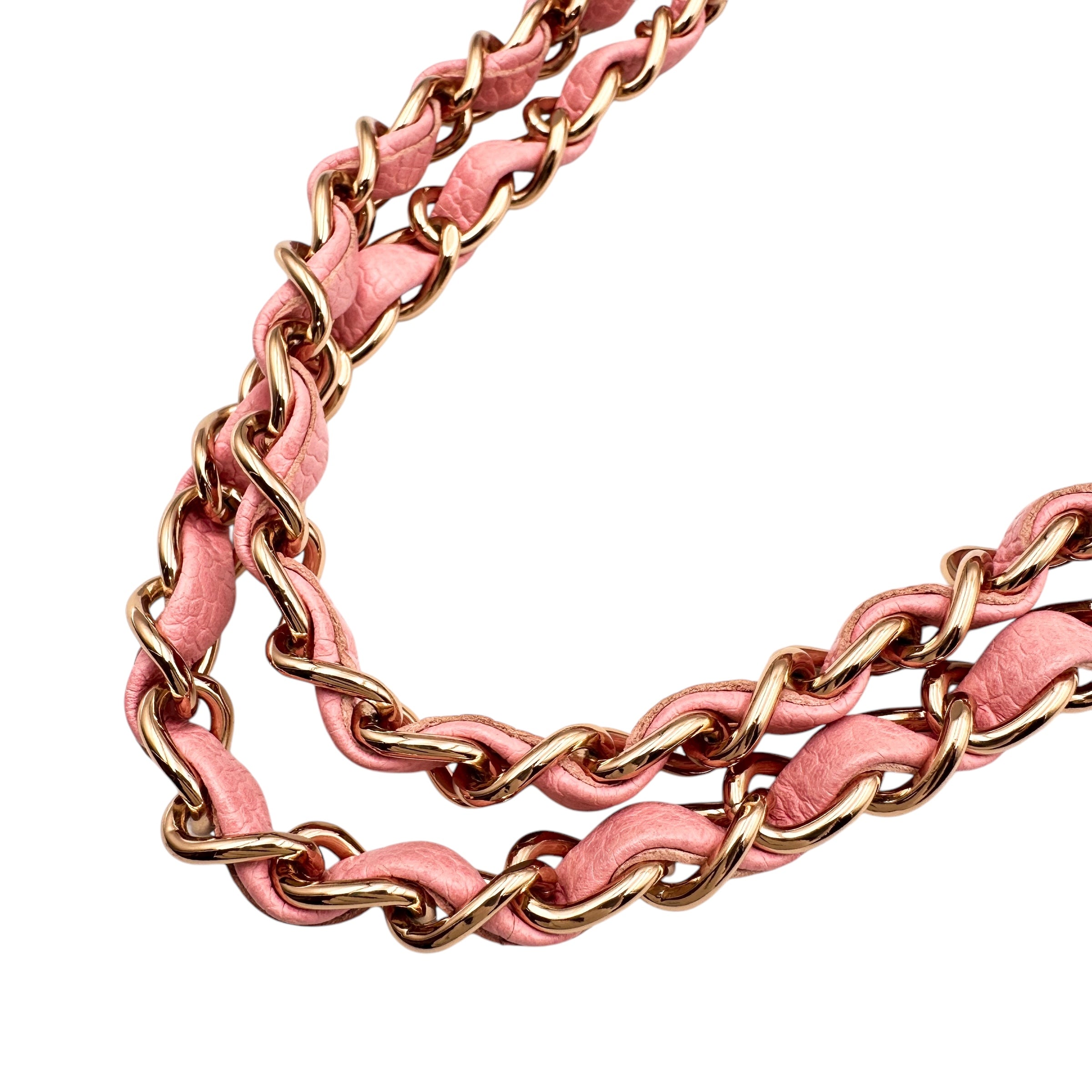 CHANEL シャネル キャビアスキン マトラッセ25 ダブルフラップ ショルダーバッグ
