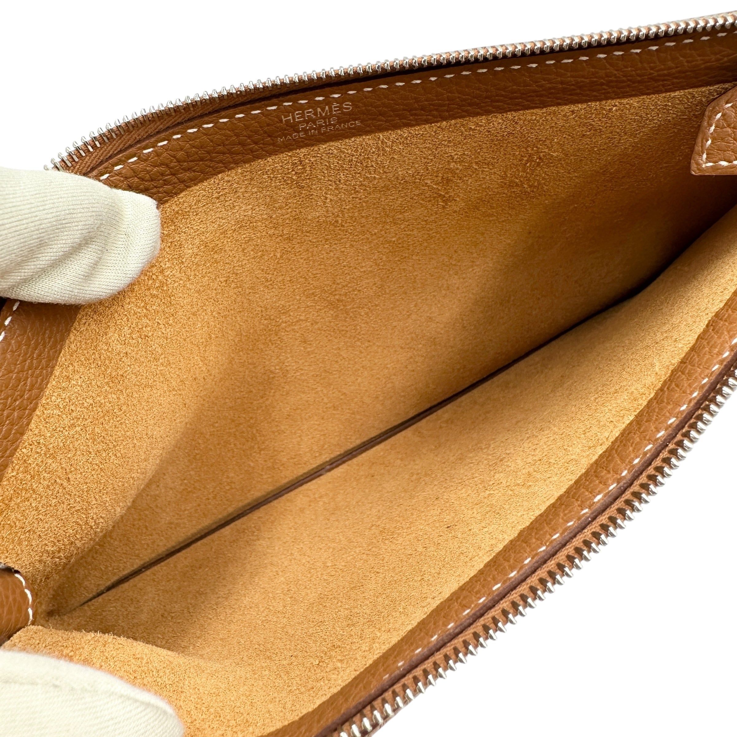 HERMES エルメス ヴェルティージュ24 トゴ ゴールド A刻印