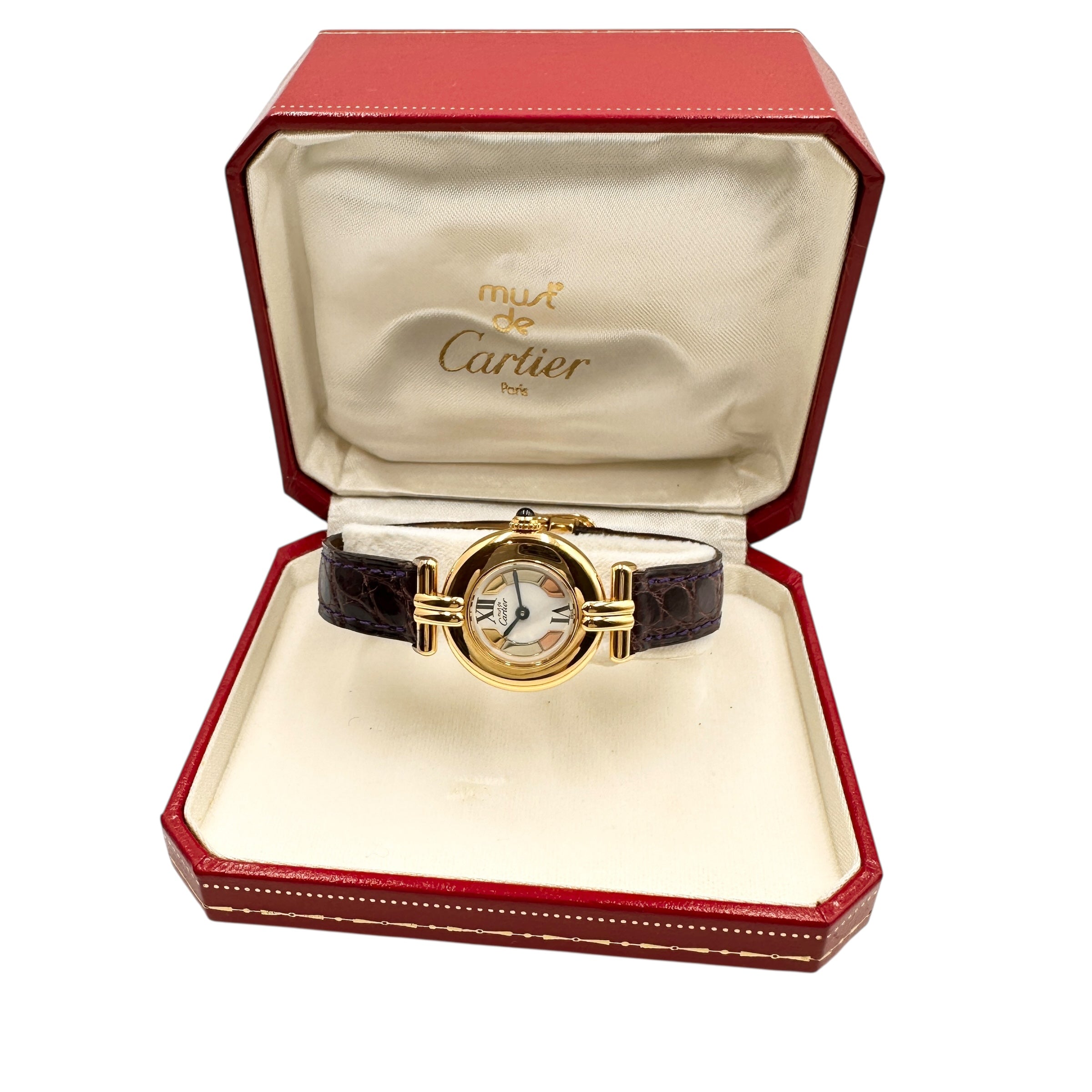 Cartier カルティエ マストコリゼ クォーツ レディース 腕時計