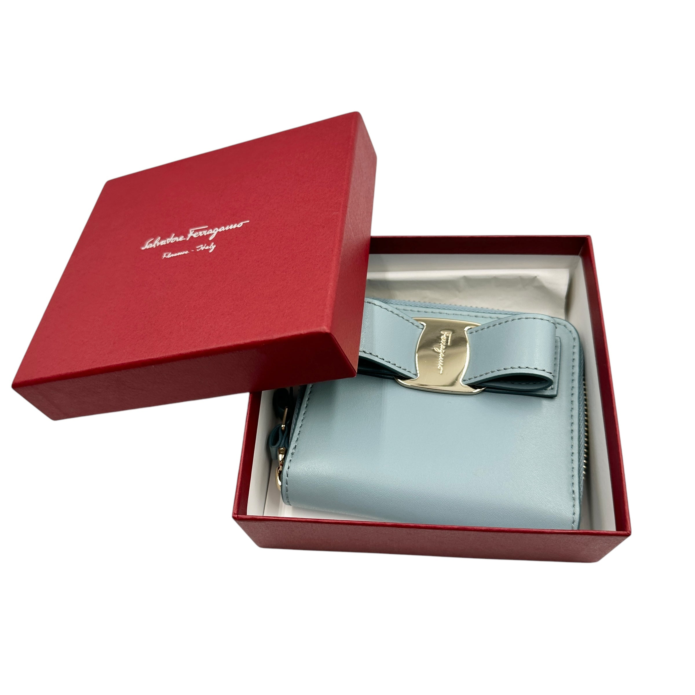 Salvatore Ferragamo フェラガモ ヴァラ コンパクトウォレット