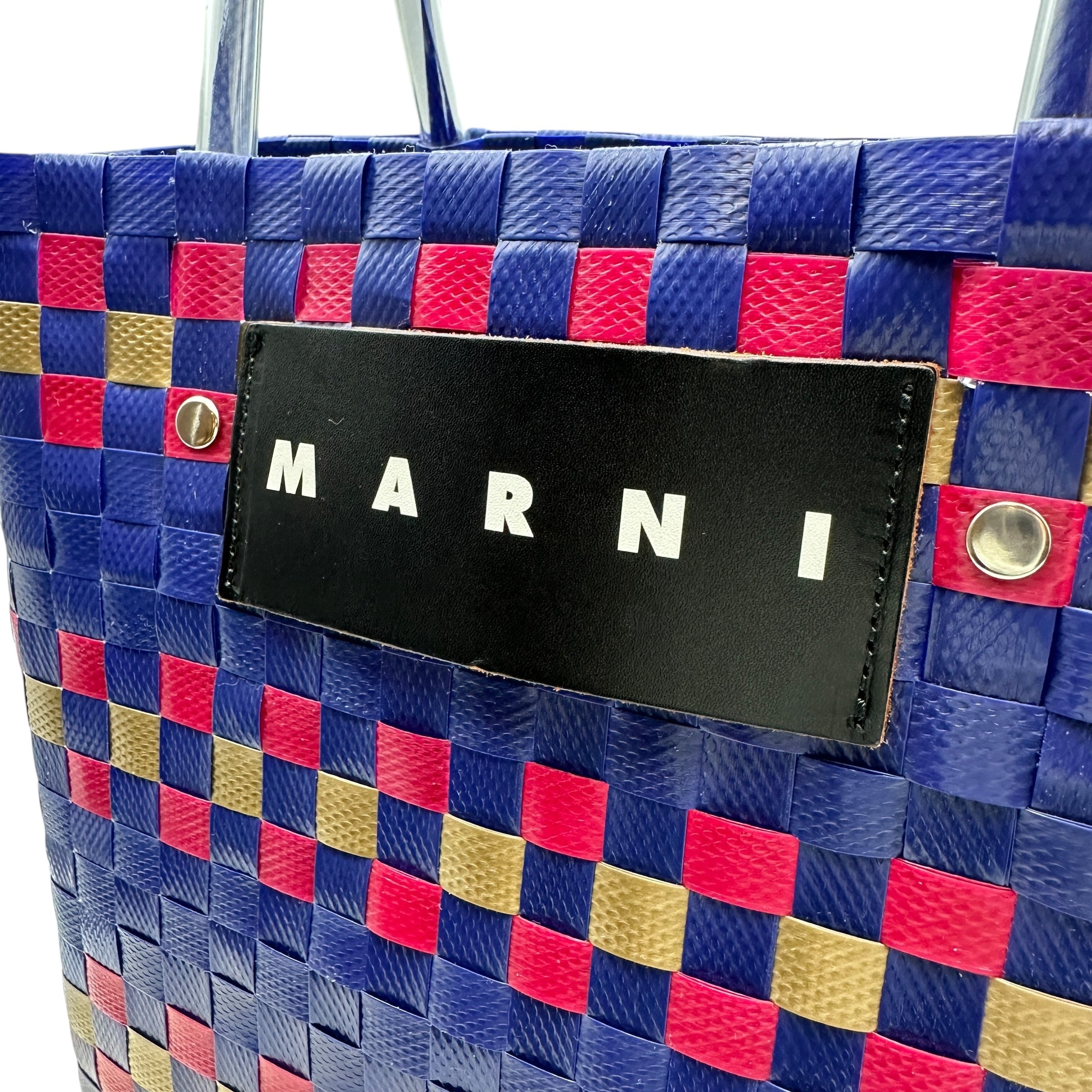 新品　MARNI トートバッグ　ハンドバッグ　保管袋付き　マルニ MARNI マルニ フラワーカフェ ハンドバッグ