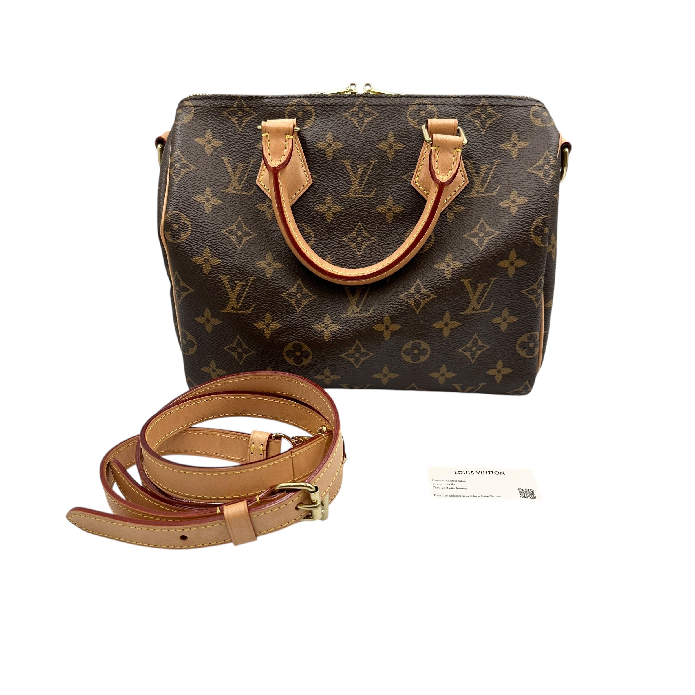 LOUIS VUITTON ルイ・ヴィトン モノグラム スピーディ・バンドリエール25
