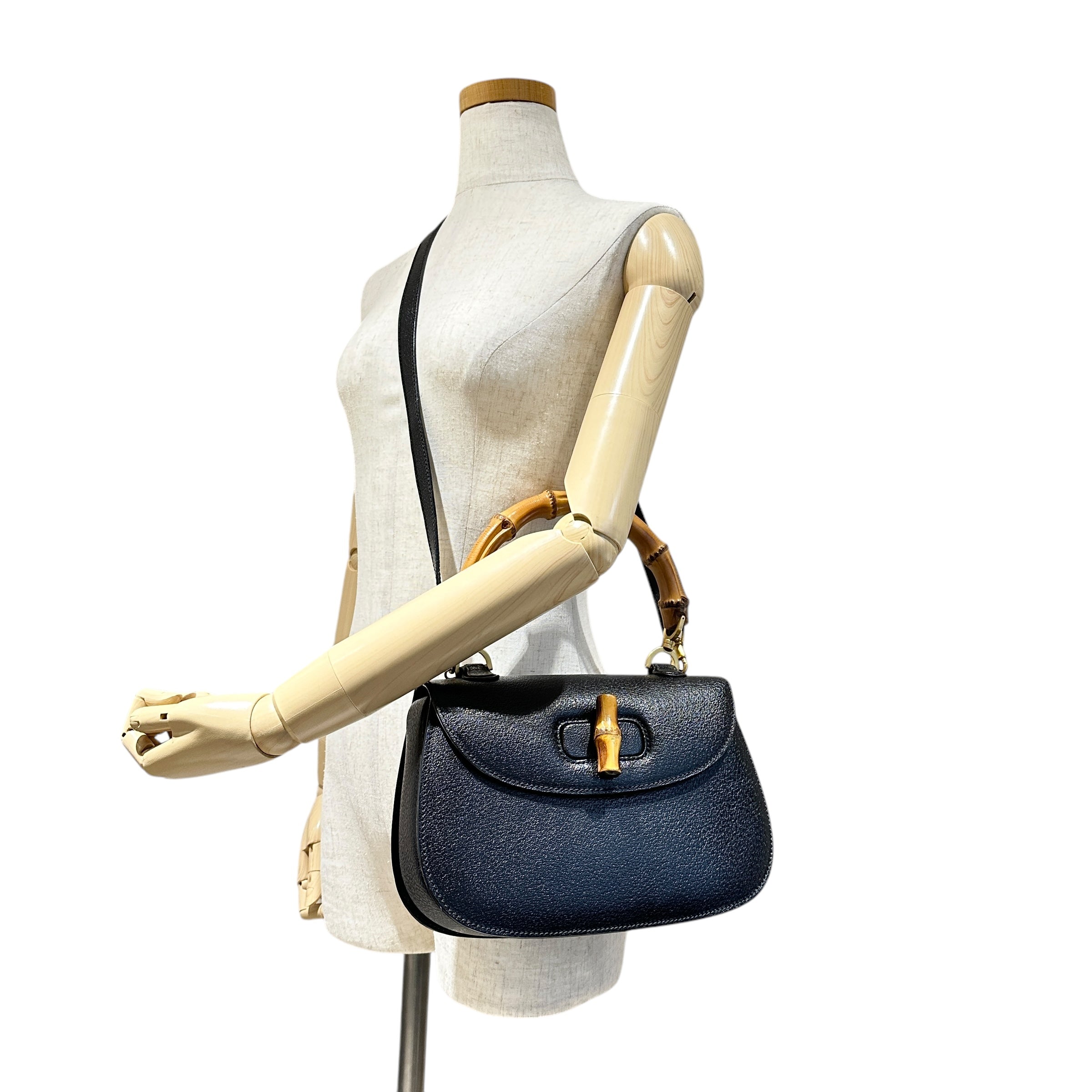 GUCCI グッチ バンブー ２WAYショルダーバッグ