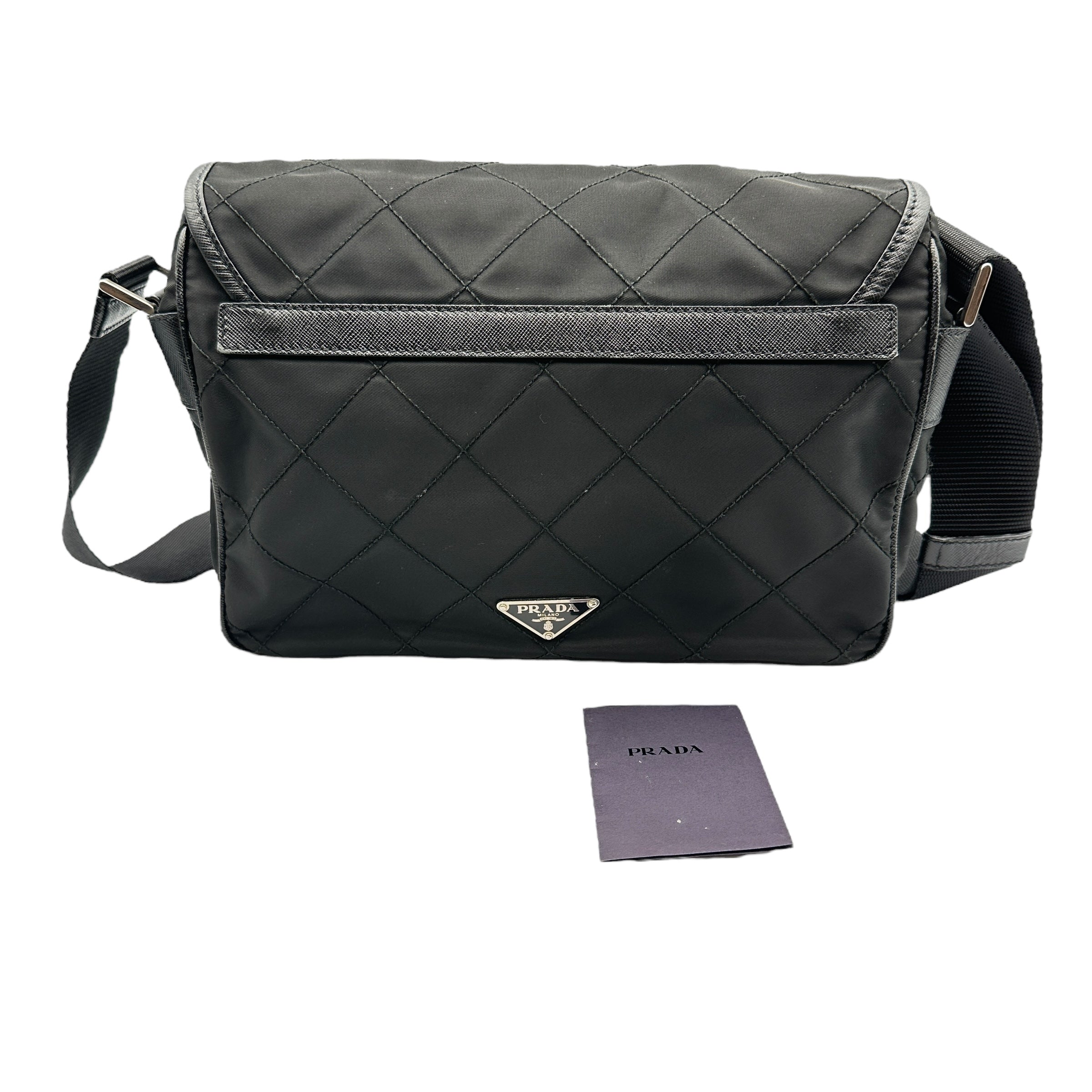 PRADA プラダ テスート キルティング ショルダーバッグ