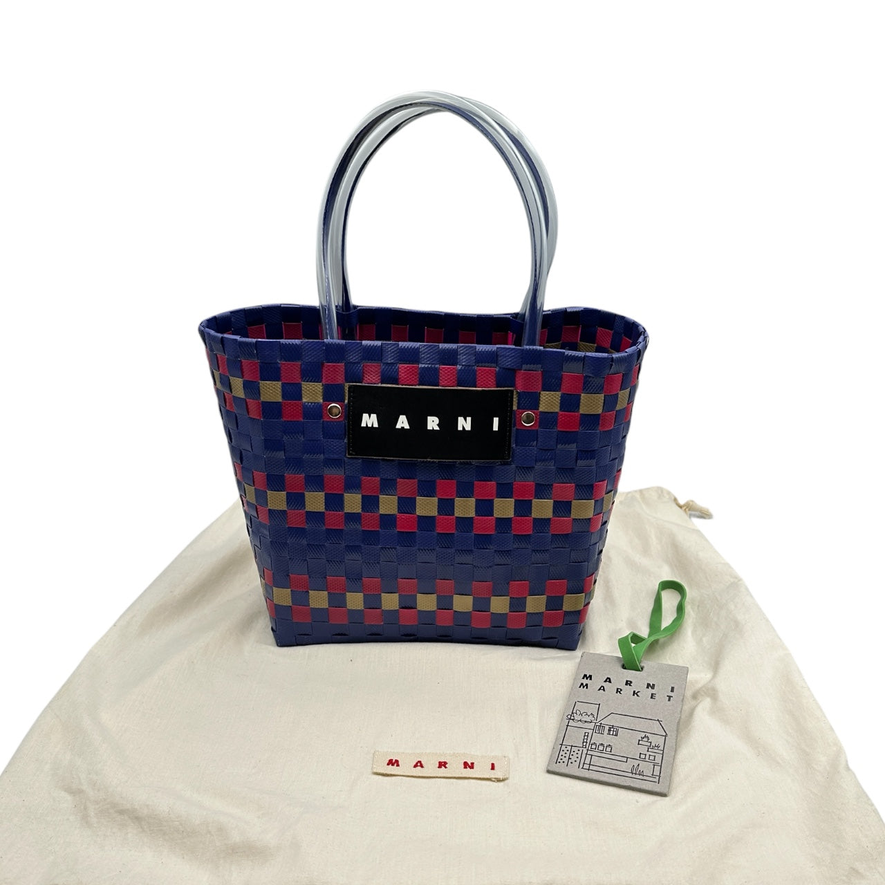 MARNI マルニ フラワーカフェ ハンドバッグ