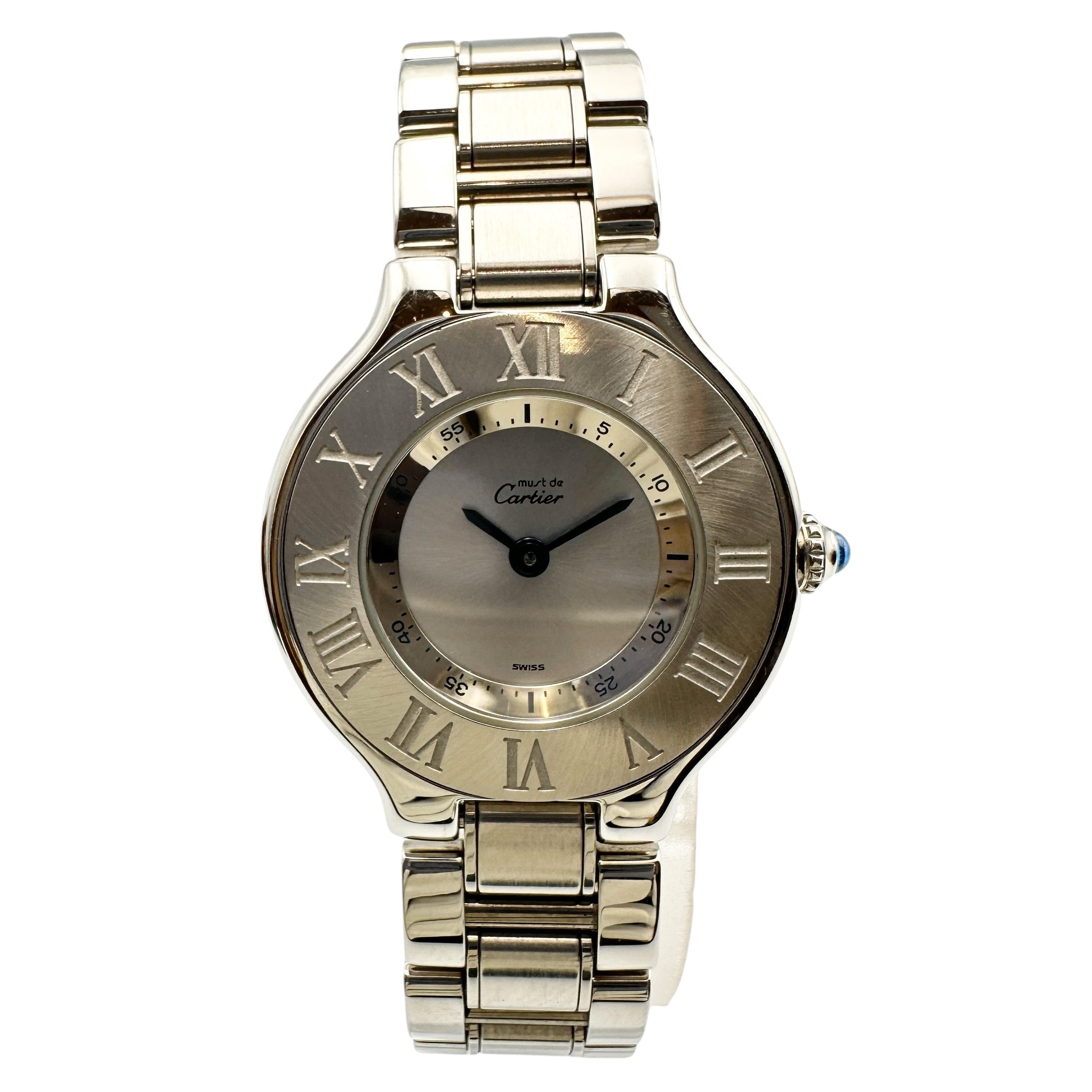 Cartier カルティエ マスト21 ヴァンティアン クォーツ レディース 腕時計