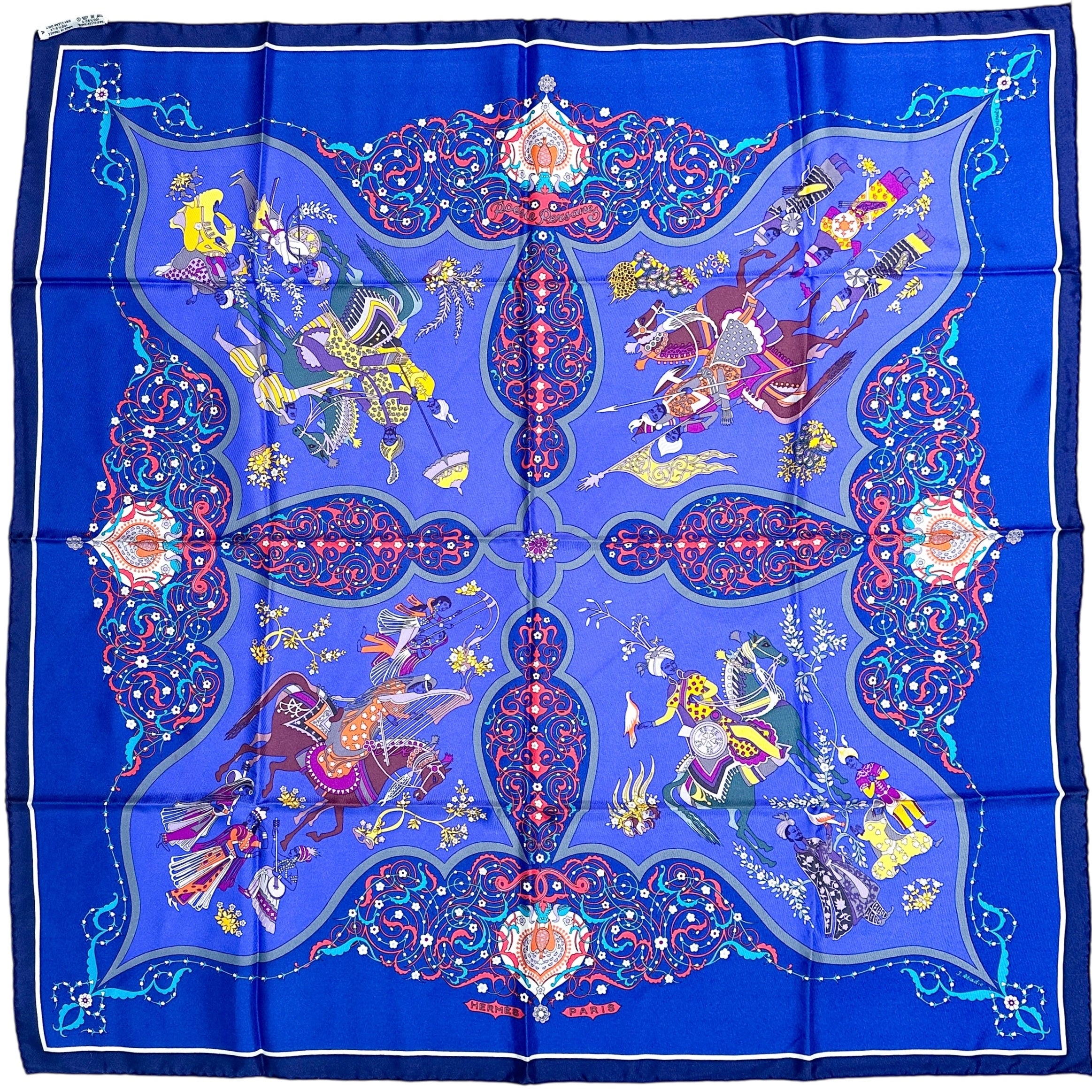 HERMES エルメス カレ90 ペルシャの詩