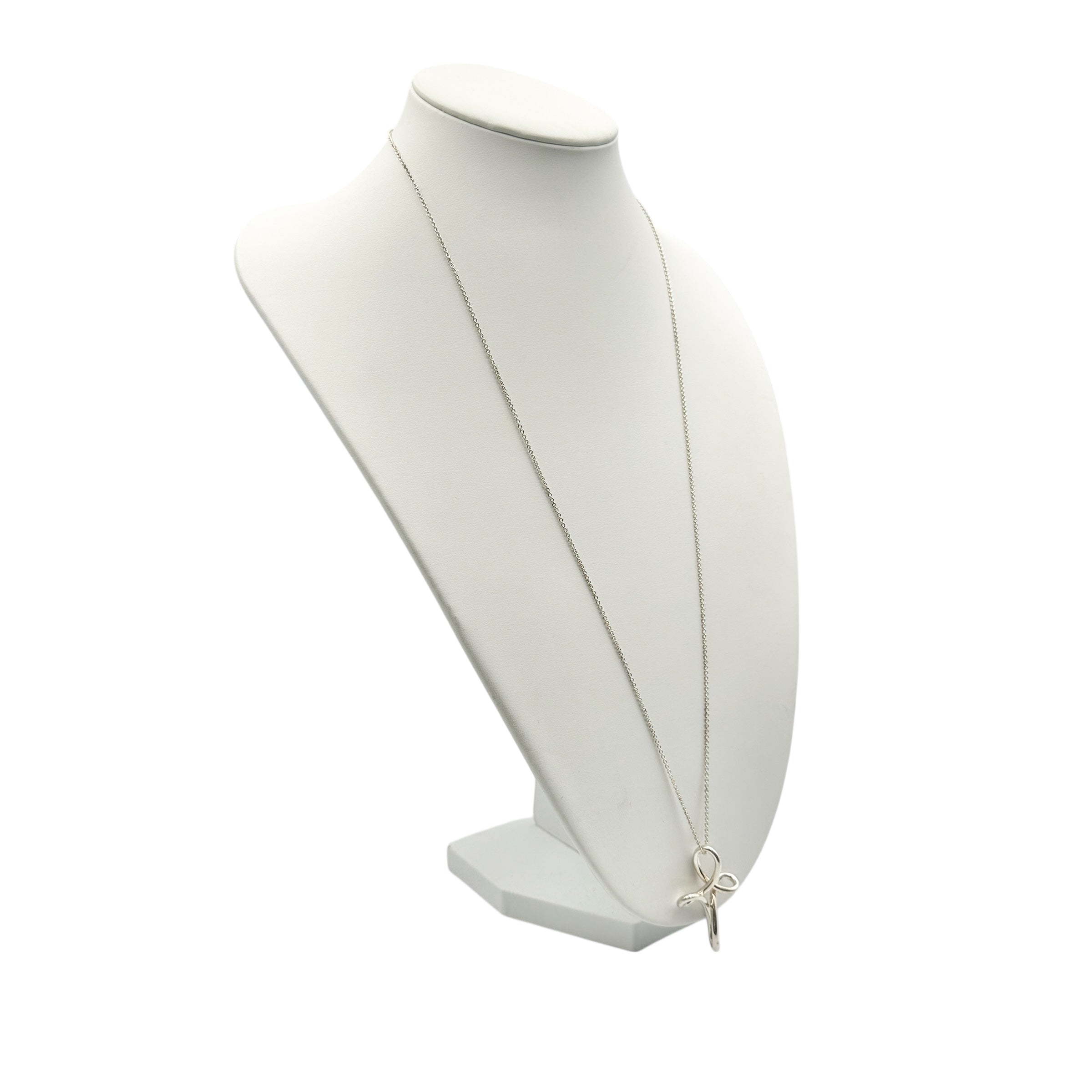 TIFFANY & Co. ティファニー インフィニティ クロス ロングネックレス