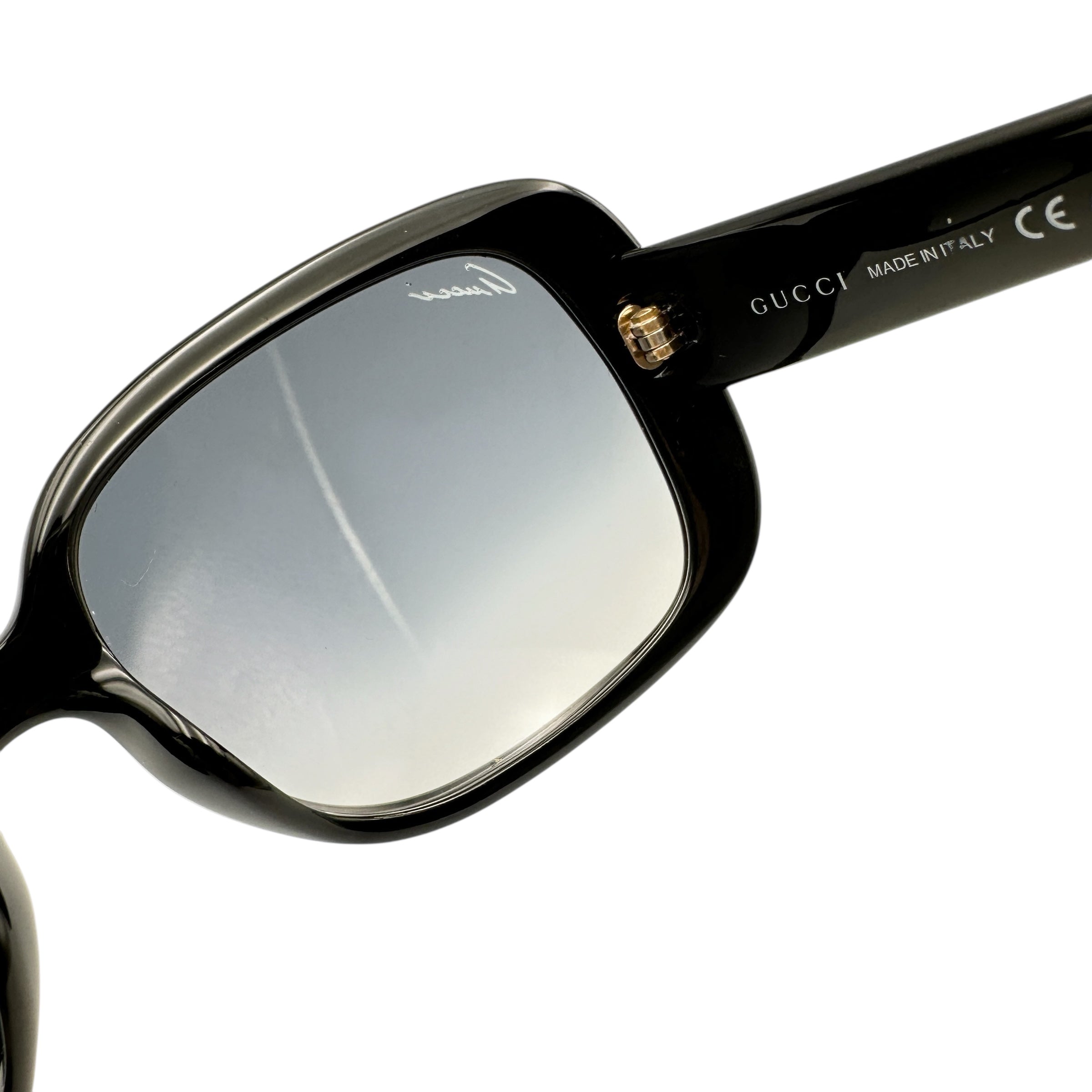 GUCCI ブラック サングラス MADE IN ITALY GUCCI グッチ サングラス