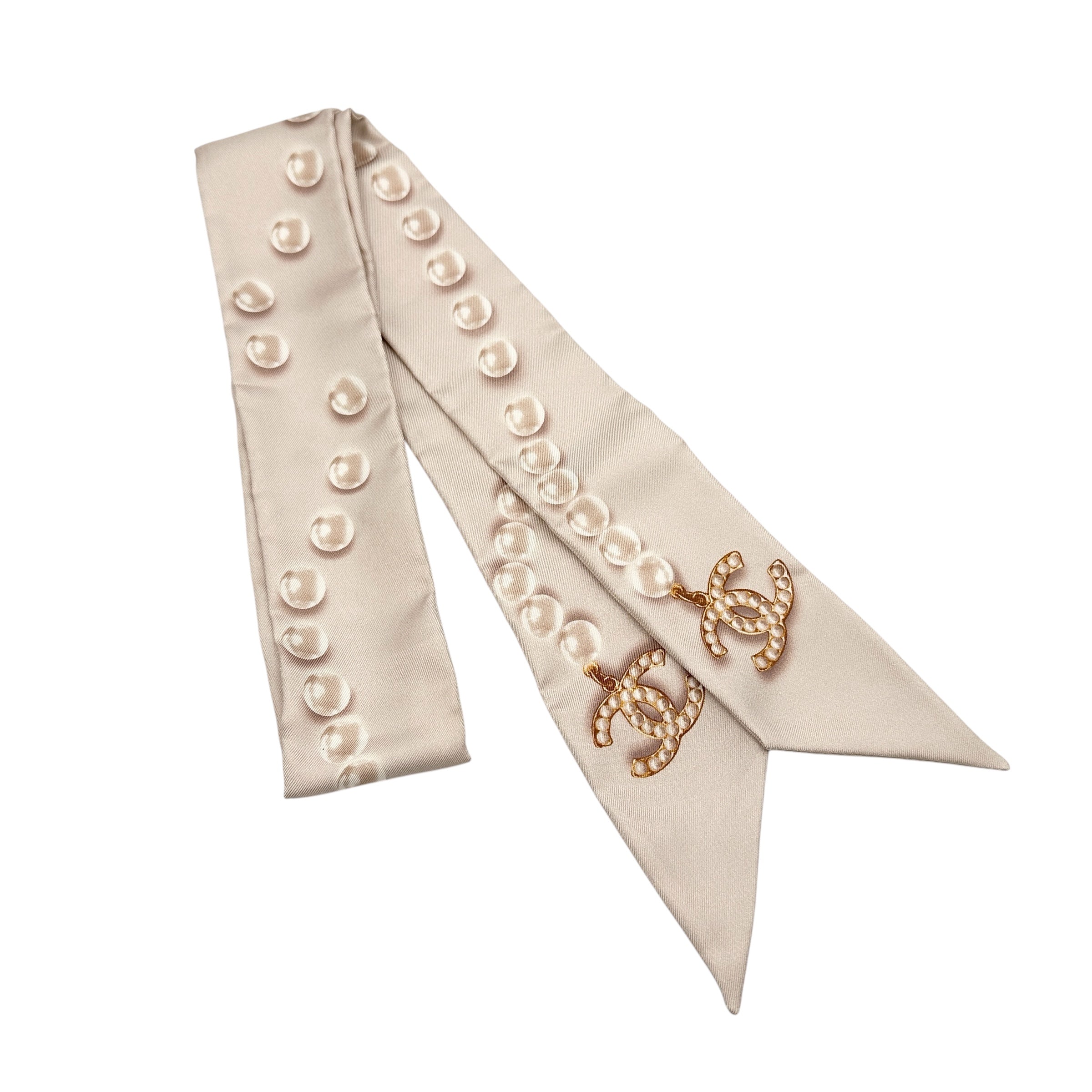 CHANEL シャネル スカーフ ツイリー