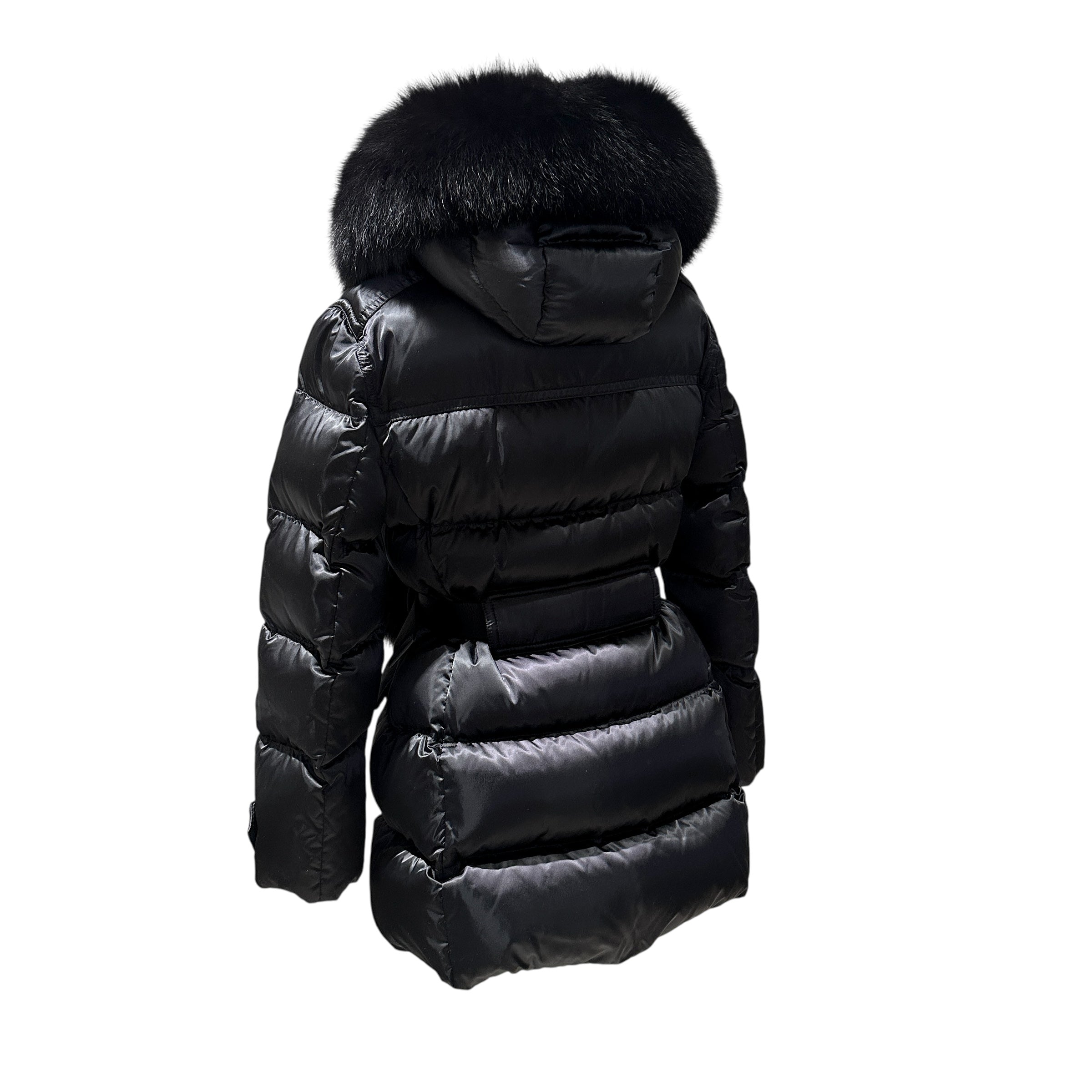 PRADA プラダ ダウンコート リアルファー #40(Mサイズ)