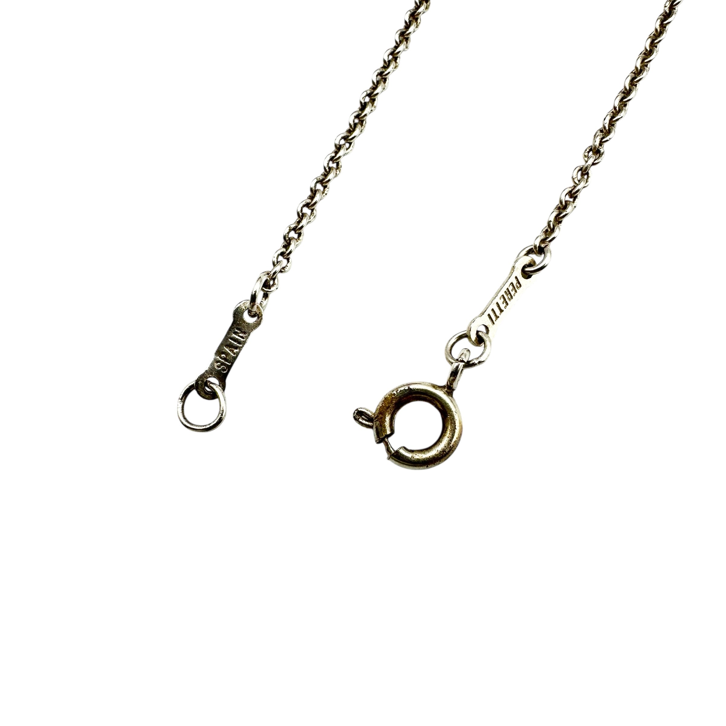 TIFFANY & Co. ティファニー カットアウト ダブルクロス ネックレス