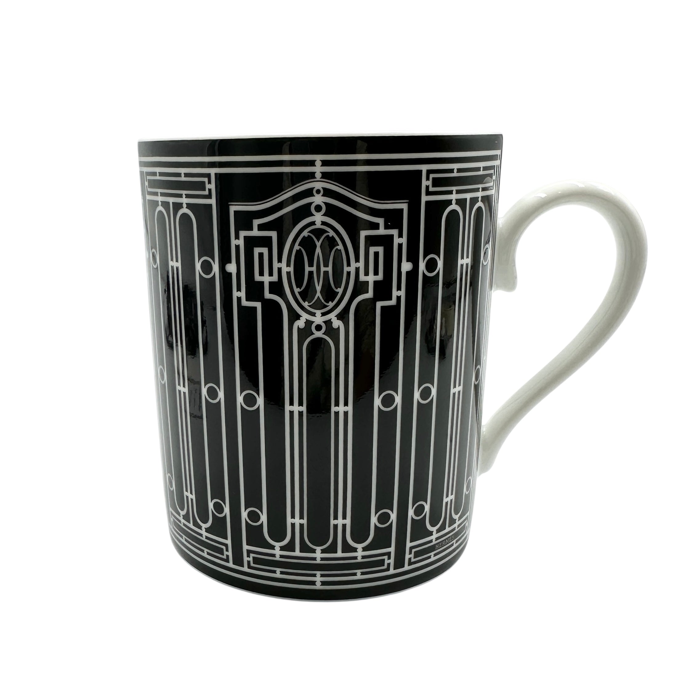 HERMES エルメス マグカップ Hデコ No2
