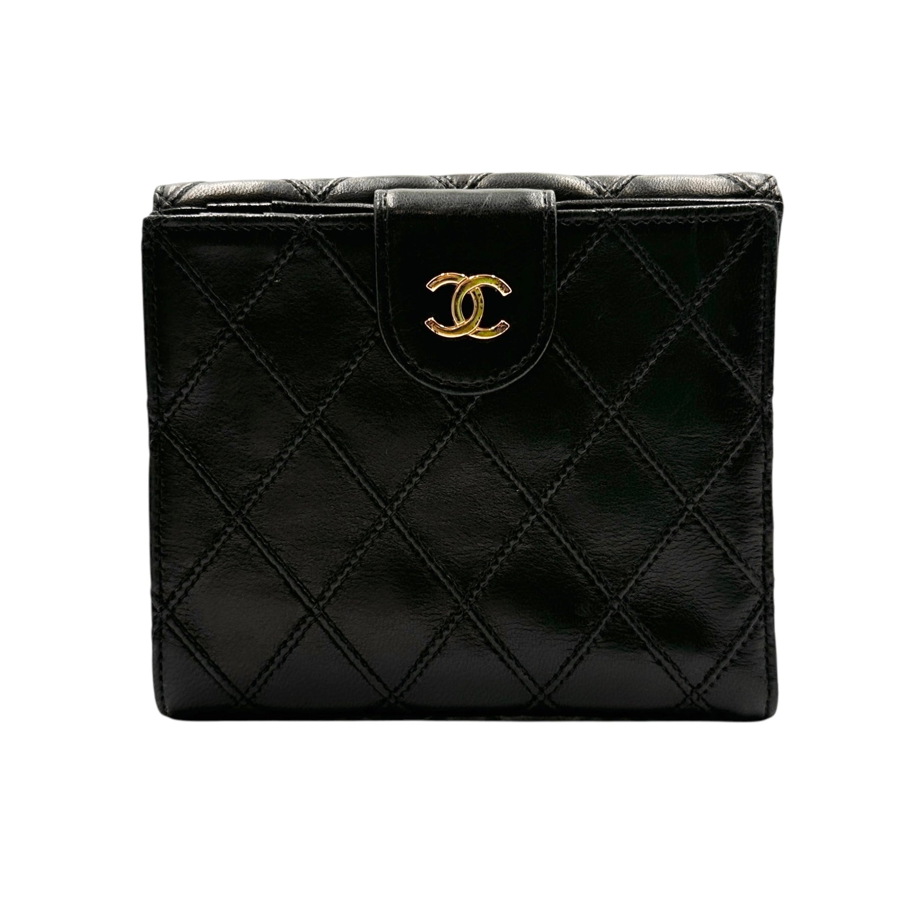 極美品⭐️CHANELシャネル ココマーク ビコローレ Wホック 財布 ギャラ付き CHANEL（シャネル） ビコローレ Wホック 二つ折り財布 レディース