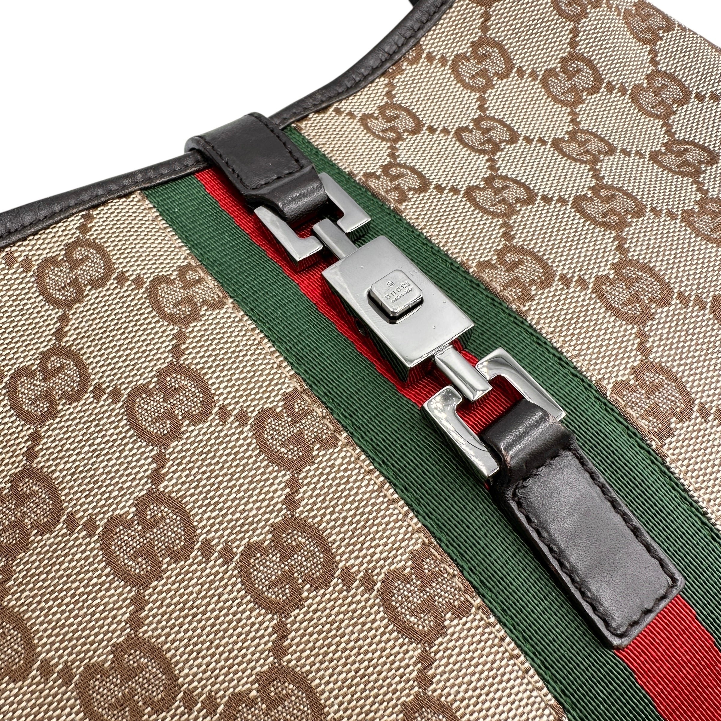GUCCI グッチ GG柄 ジャッキー ハンドバッグ