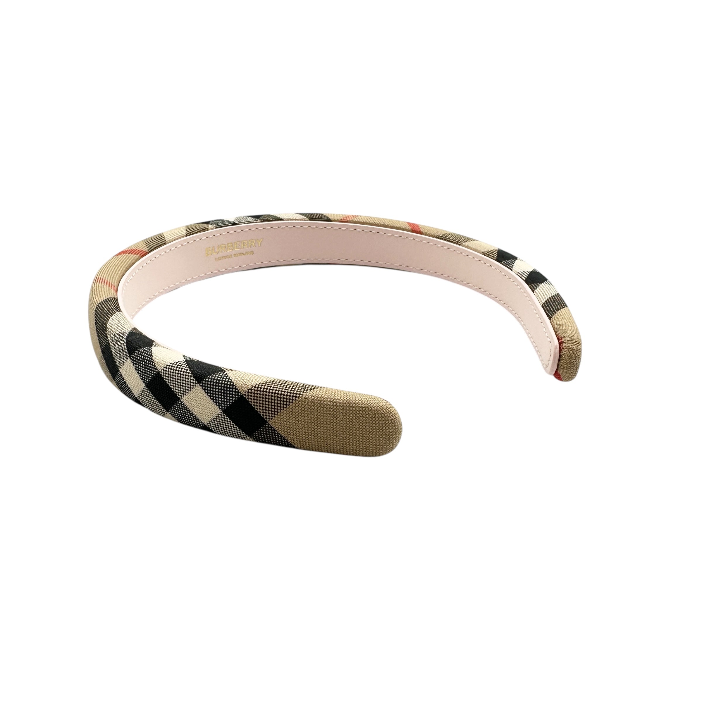 BURBERRY バーバリー ノバチェック カチューシャ