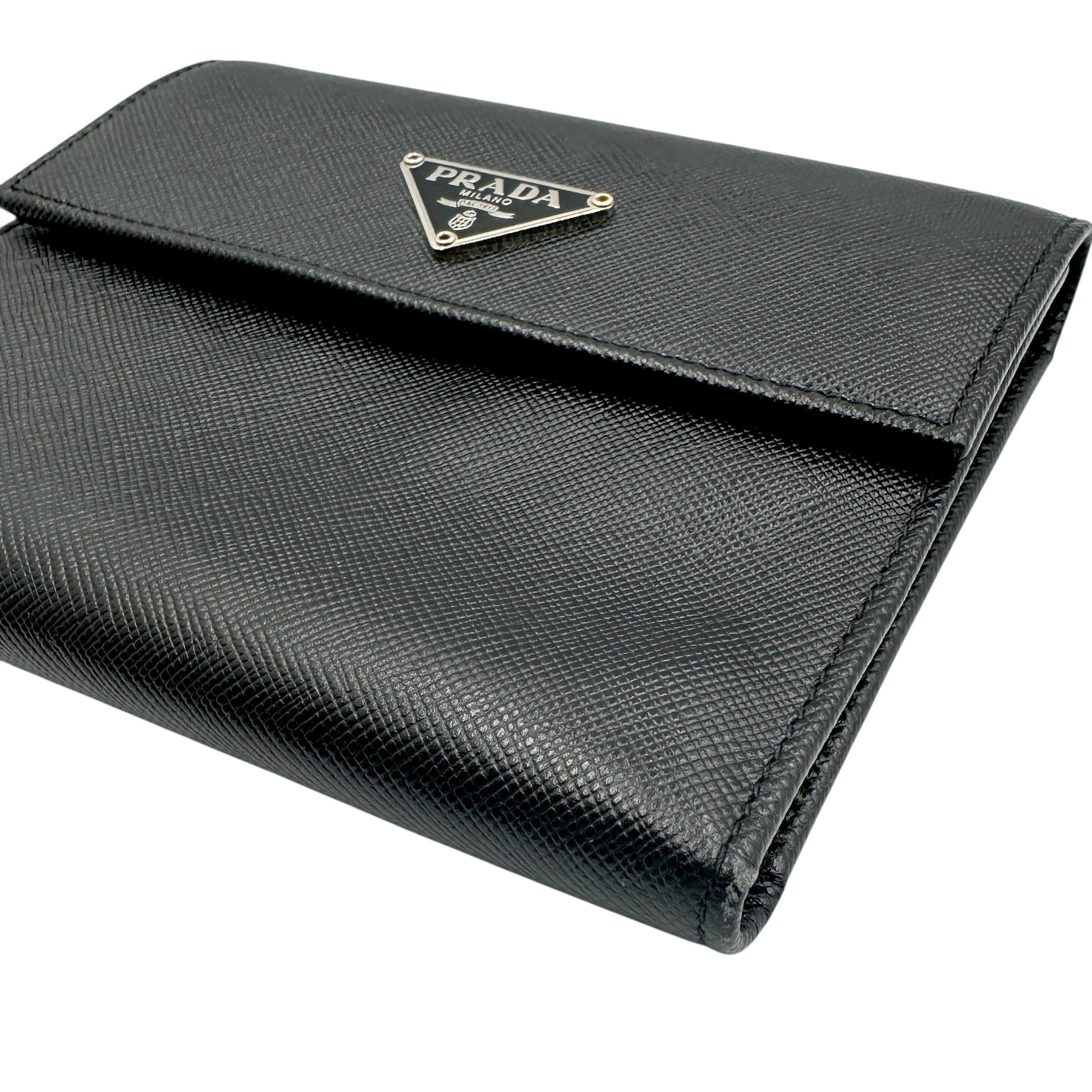 PRADA プラダ 3つ折りコンパクト財布