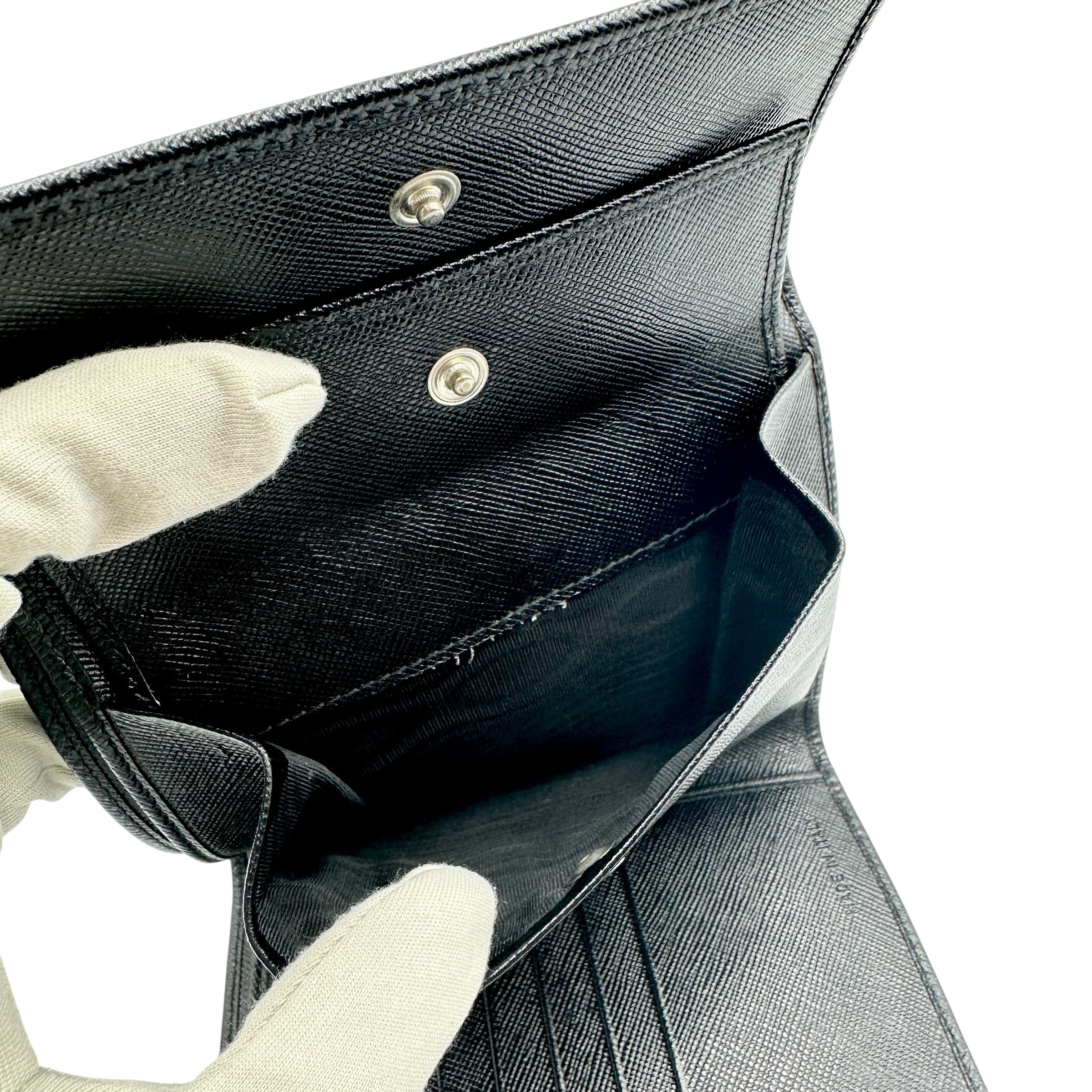 PRADA プラダ 3つ折りコンパクト財布