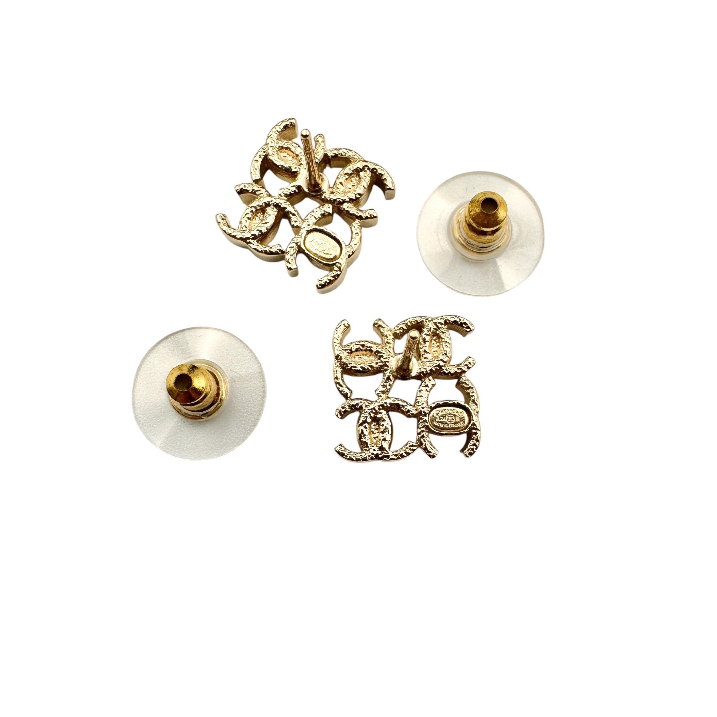CHANEL シャネル A24B ABE270 ココ ピアス