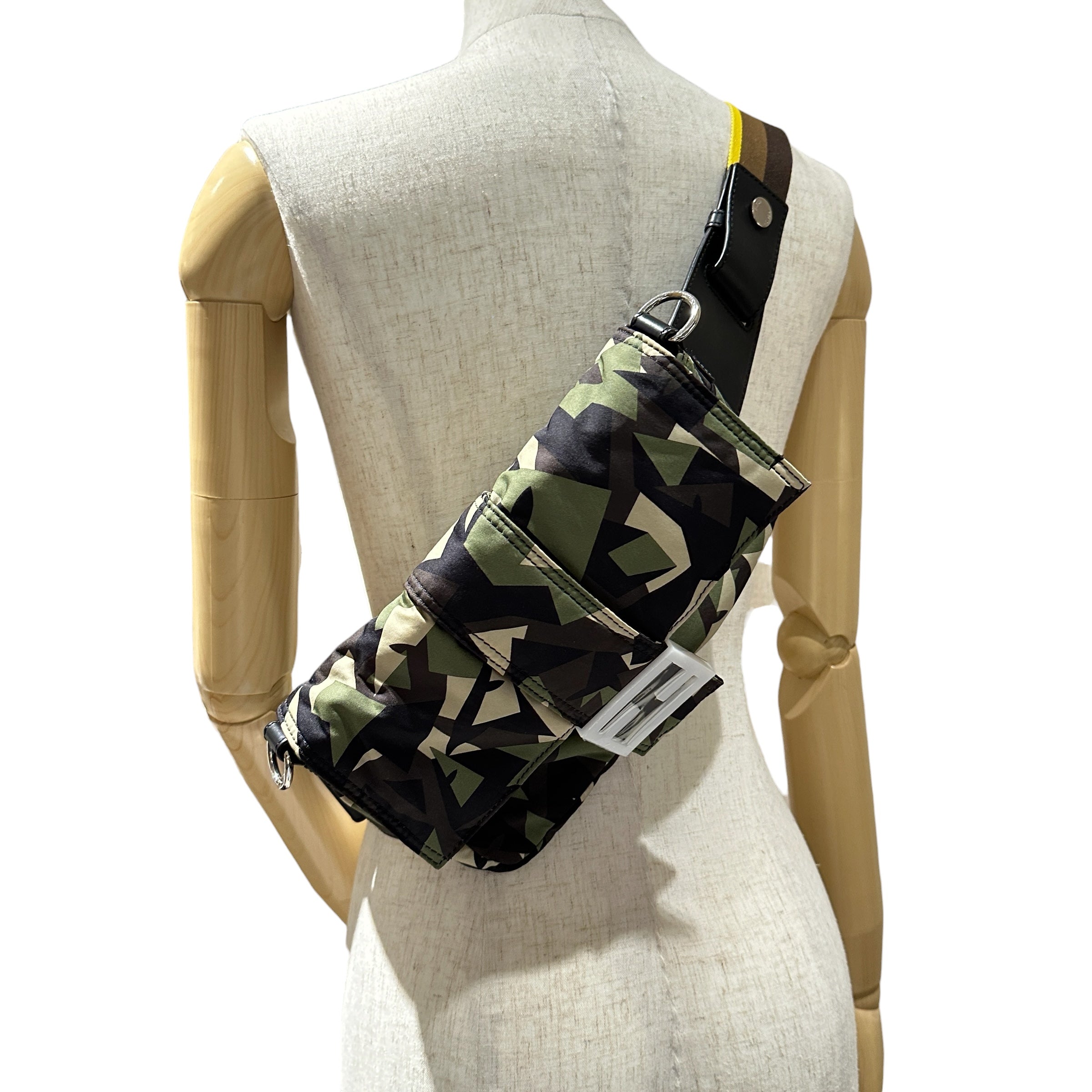 FENDI フェンディ 7VA472 マンマバケット カモフラージュ 2WAYショルダーバッグ