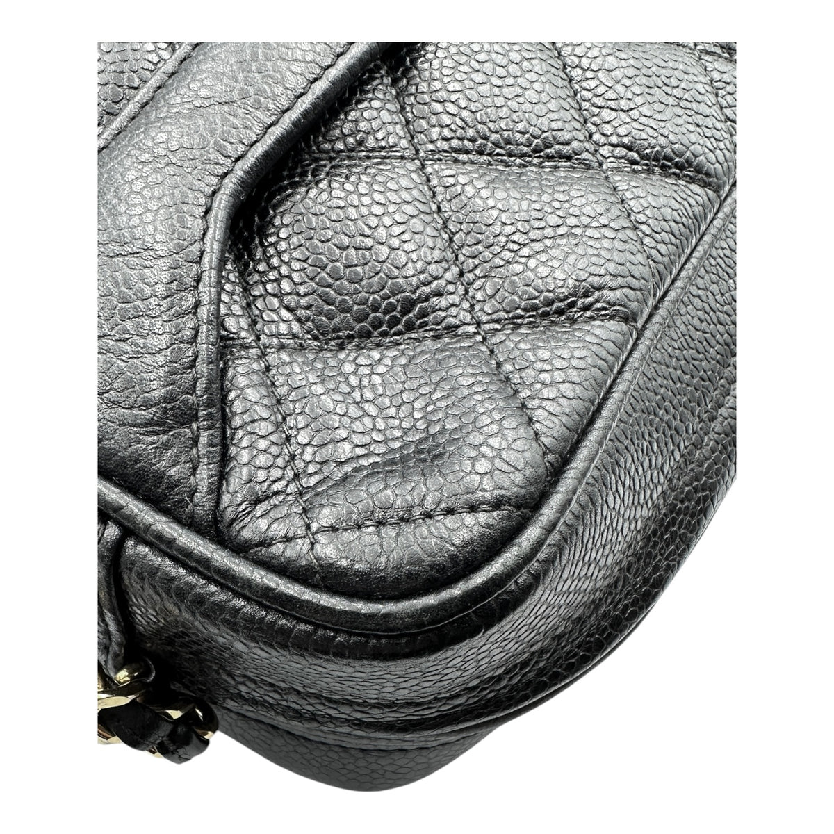 CHANEL シャネル マトラッセ フリンジ付 チェーンショルダーバッグ