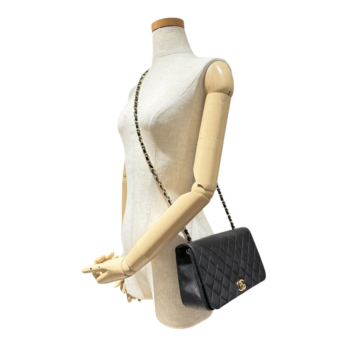 CHANEL シャネル マトラッセ シングルチェーンショルダーバッグ