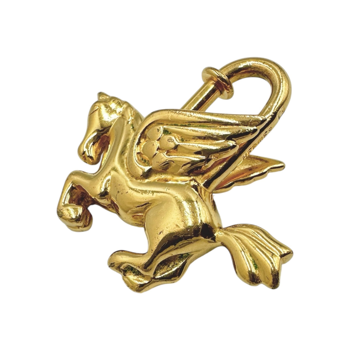 HERMES エルメス ペガサス カデナ ゴールド